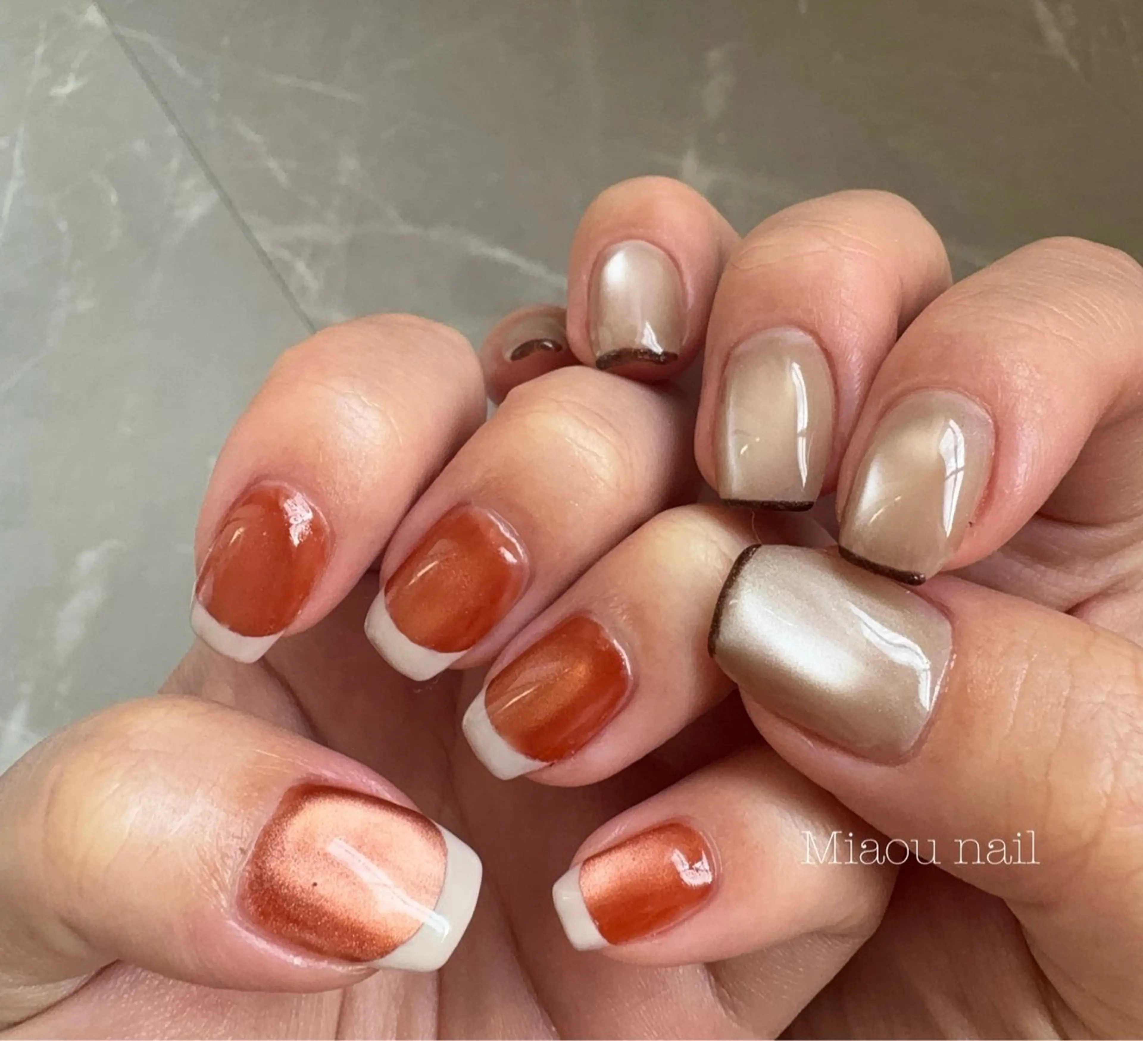 ネイル ハンドネイル Miaou nail ミャウ ネイルのネイルデザイン