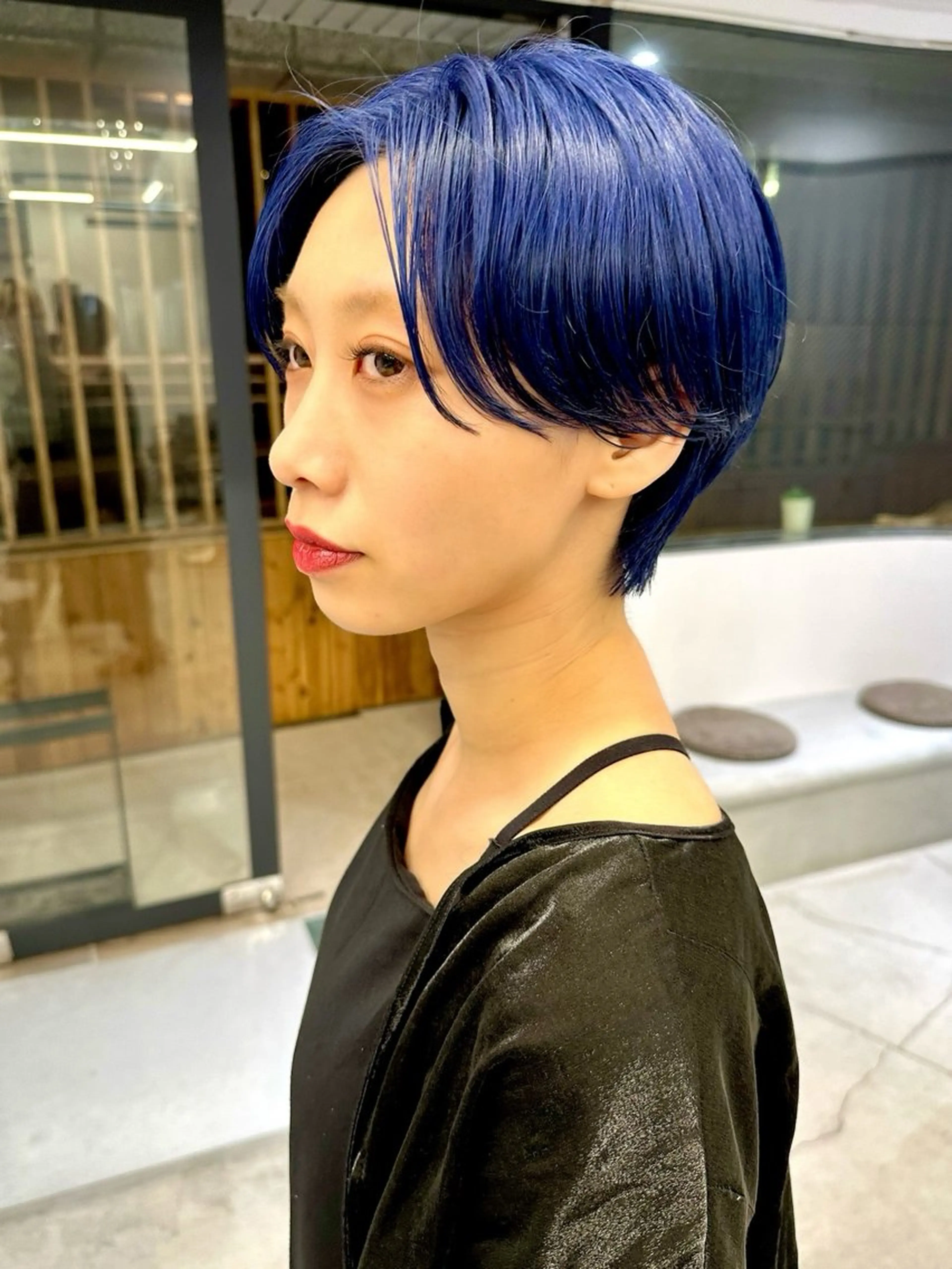 ショート カット ヘアカラー トリートメント 骨格診断で絶対可愛い ✨丸みショート✨凌弥のヘアスタイル