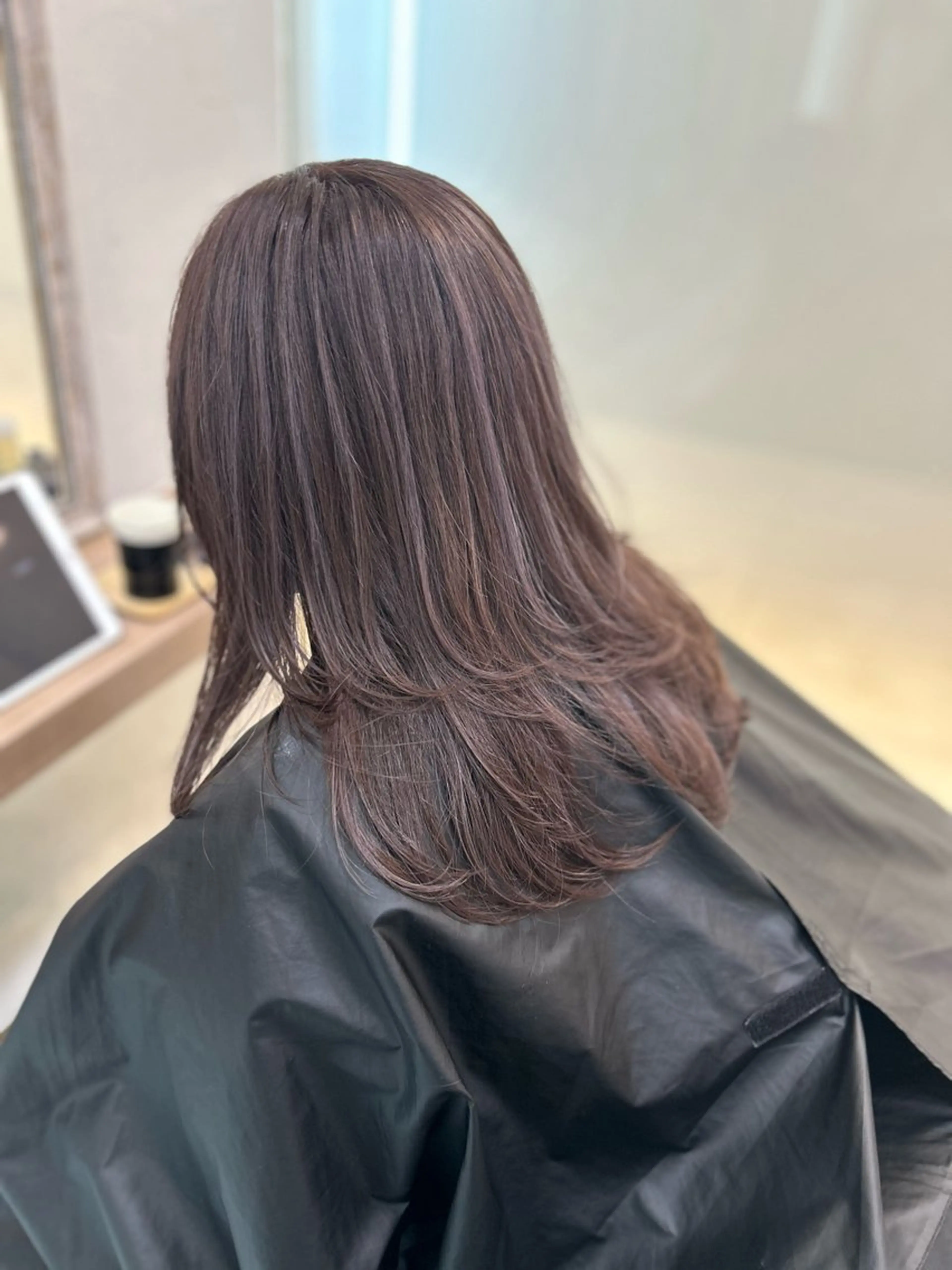 ロング カラー カット ヘアカラー トリートメント 似合わせカラー/艶 髪質改善/ヨシザキのヘアスタイル