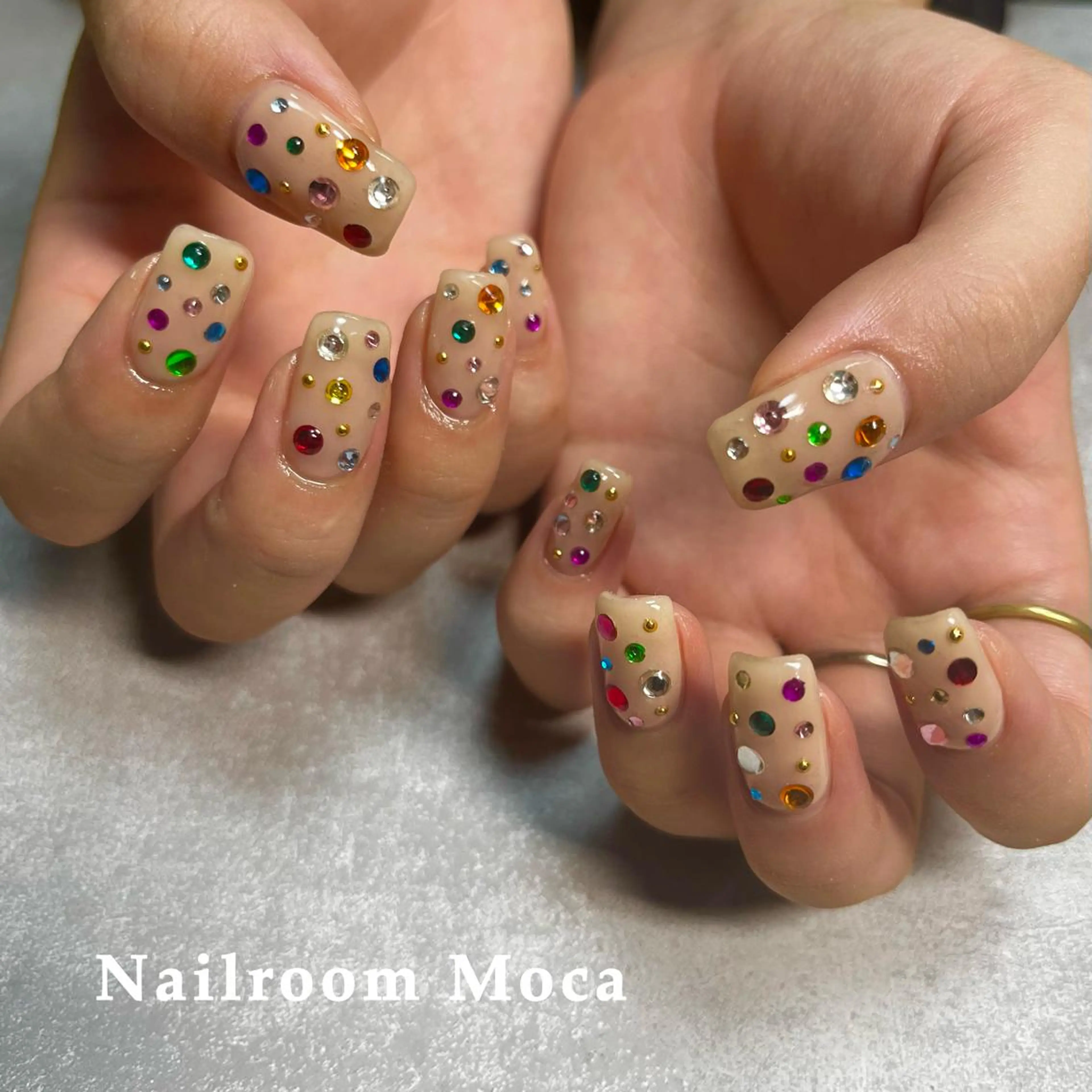 ネイル 持ち込み Nailroom Mocaのネイルデザイン