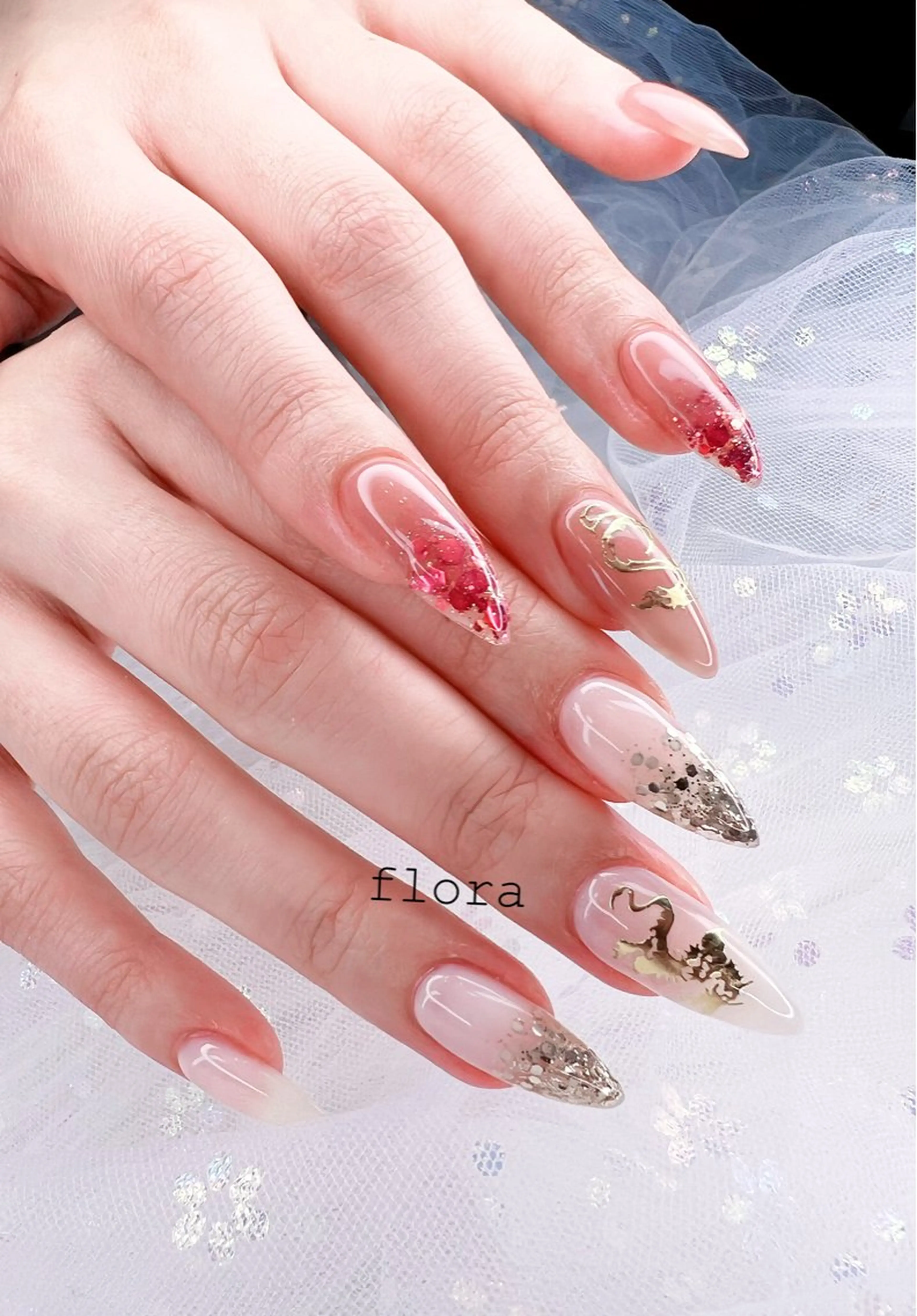 ネイル flora nailのネイルデザイン