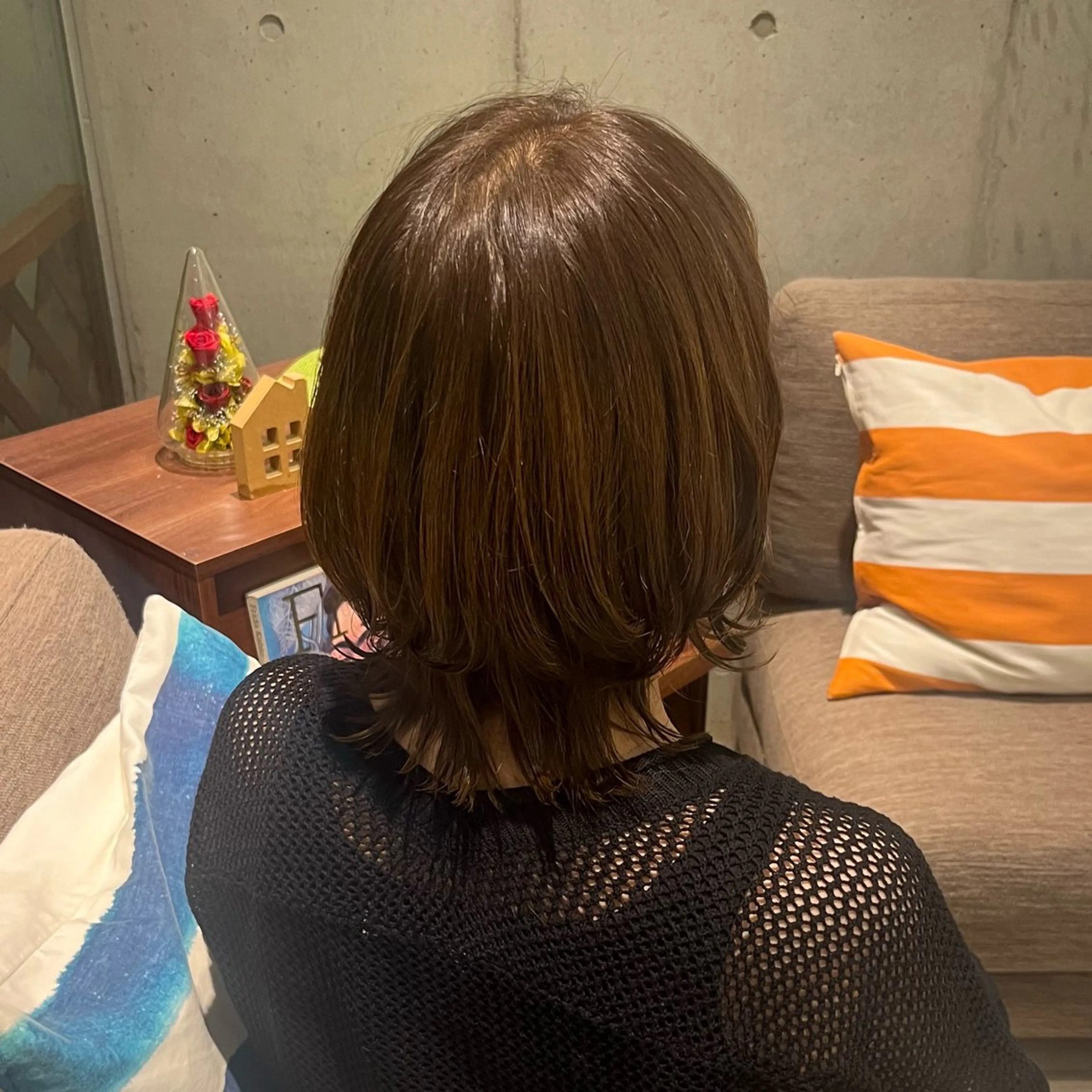 ミディアム 遠藤 朱郁のヘアスタイル