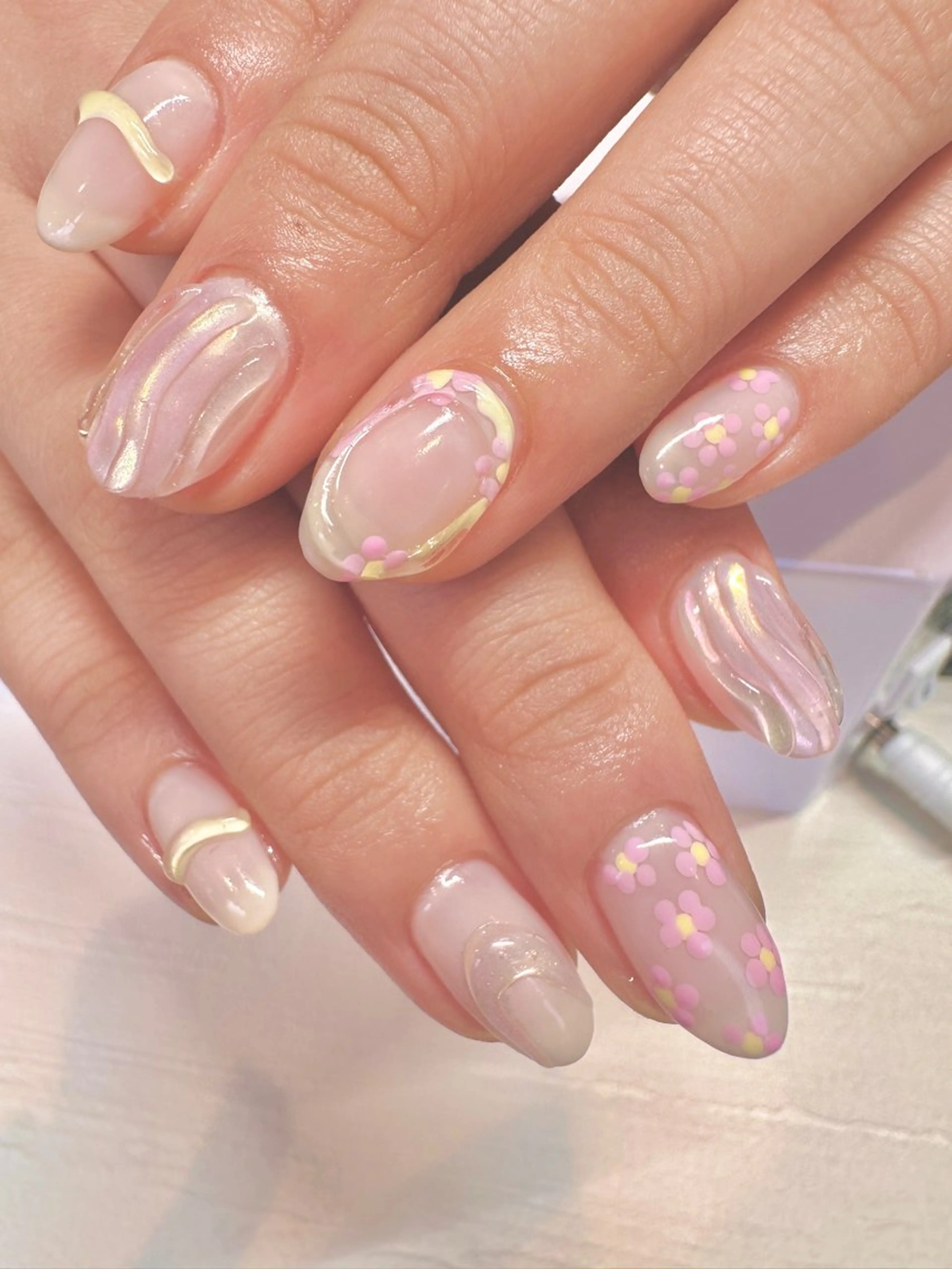 ネイル ハンドネイル 羽鳥 薫乃のネイルデザイン