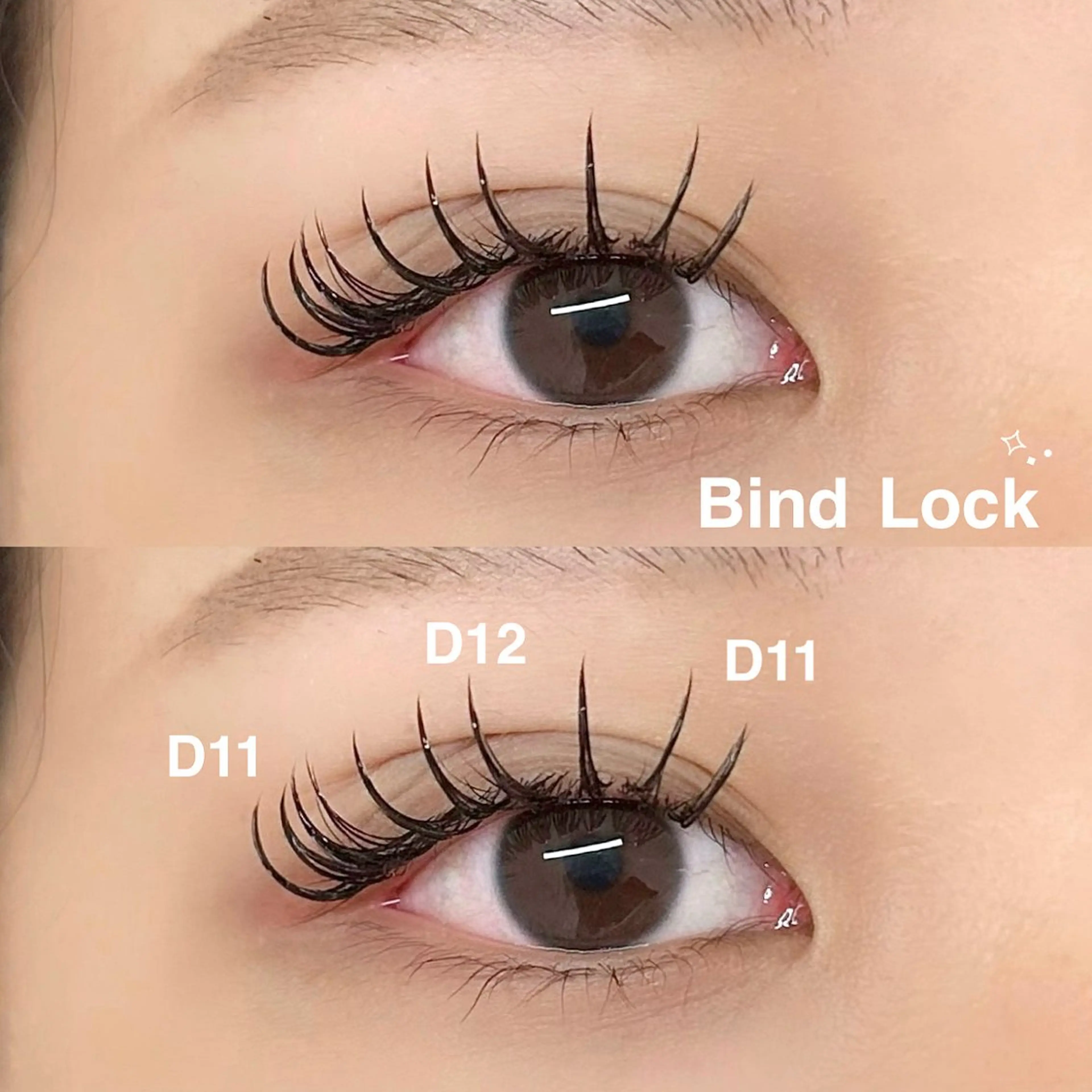 マツエク・マツパ バインドロック 束感まつ毛 フラットラッシュ ボリュームラッシュ マツエク まつパ/マツエク/ 渋谷momokaのマツエク・マツパデザイン