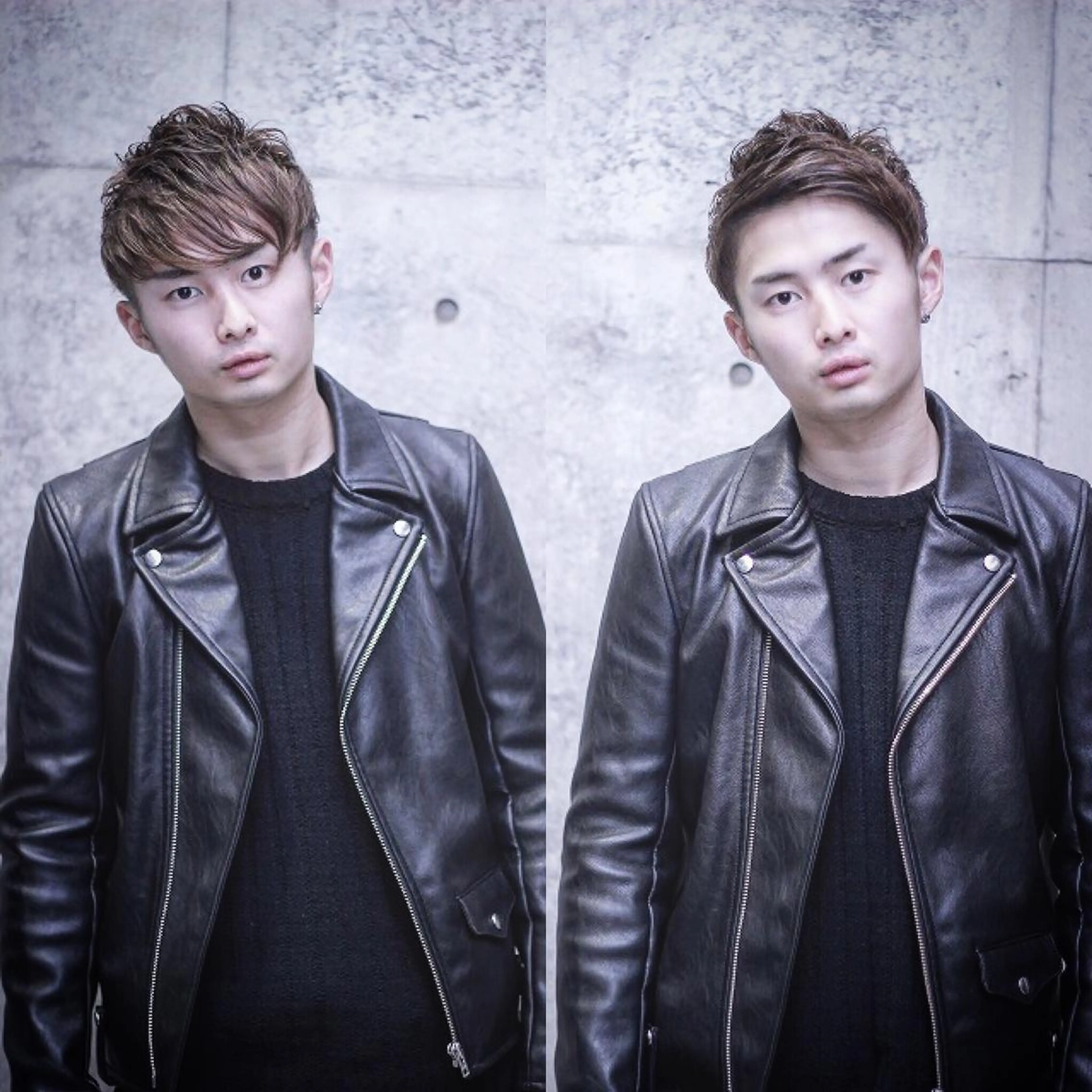 ショート カラー パーマ メンズ cachecache所属・及川 光のヘアスタイル