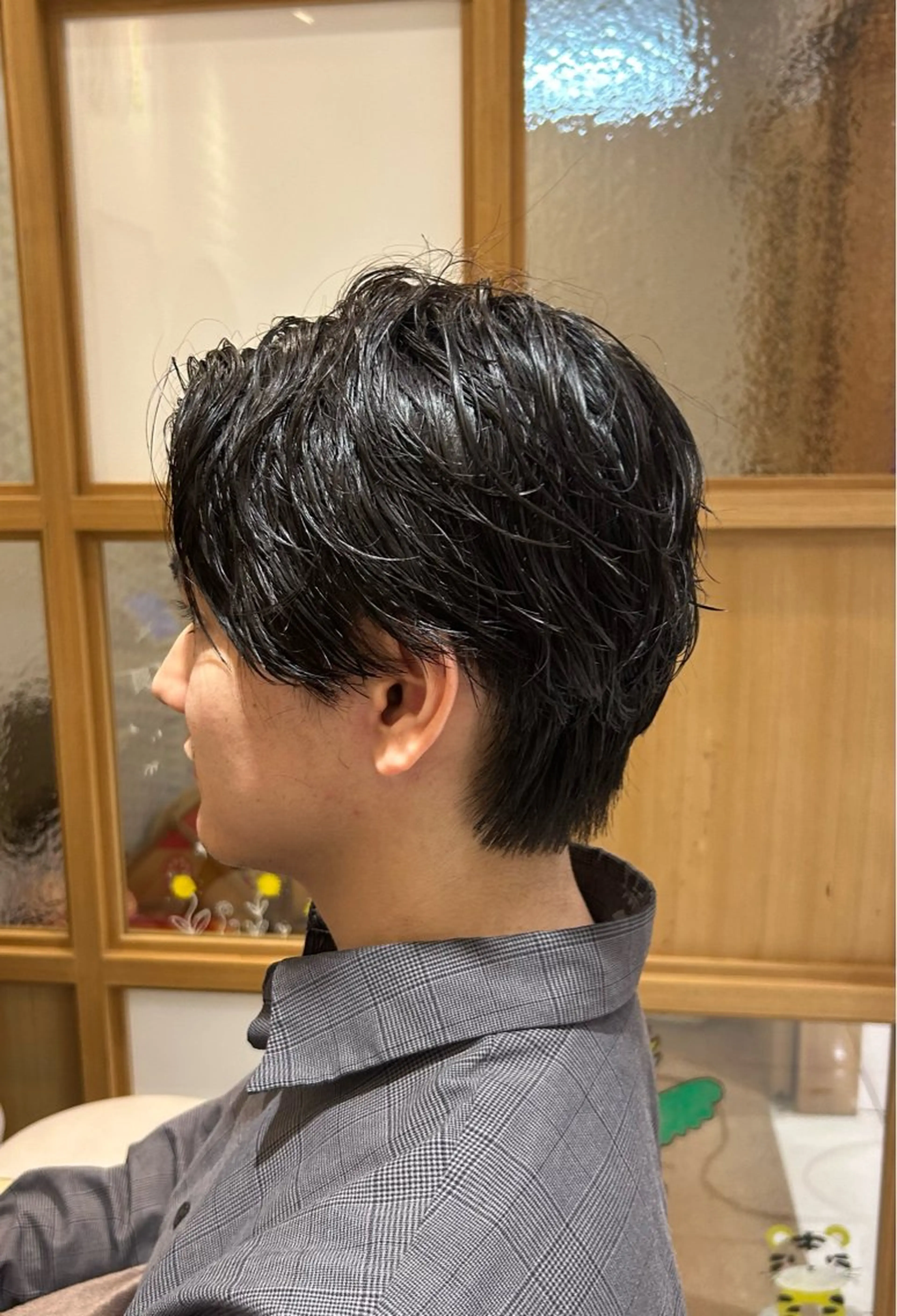 カット＋メンズパーマの写真