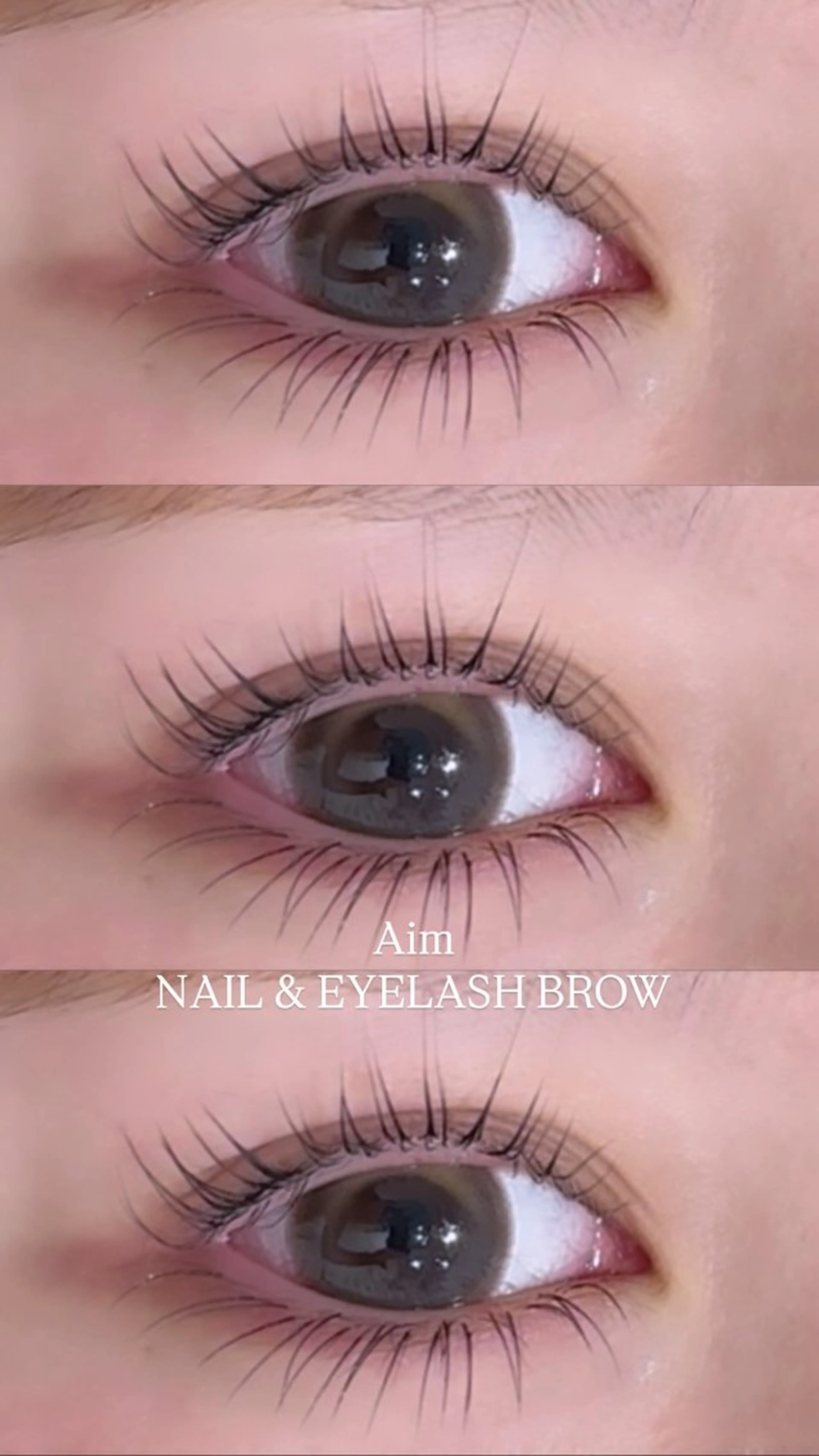 マツエク・マツパ 下まつげエクステ 一重×まつ毛パーマ タケダ ハナのマツエク・マツパデザイン