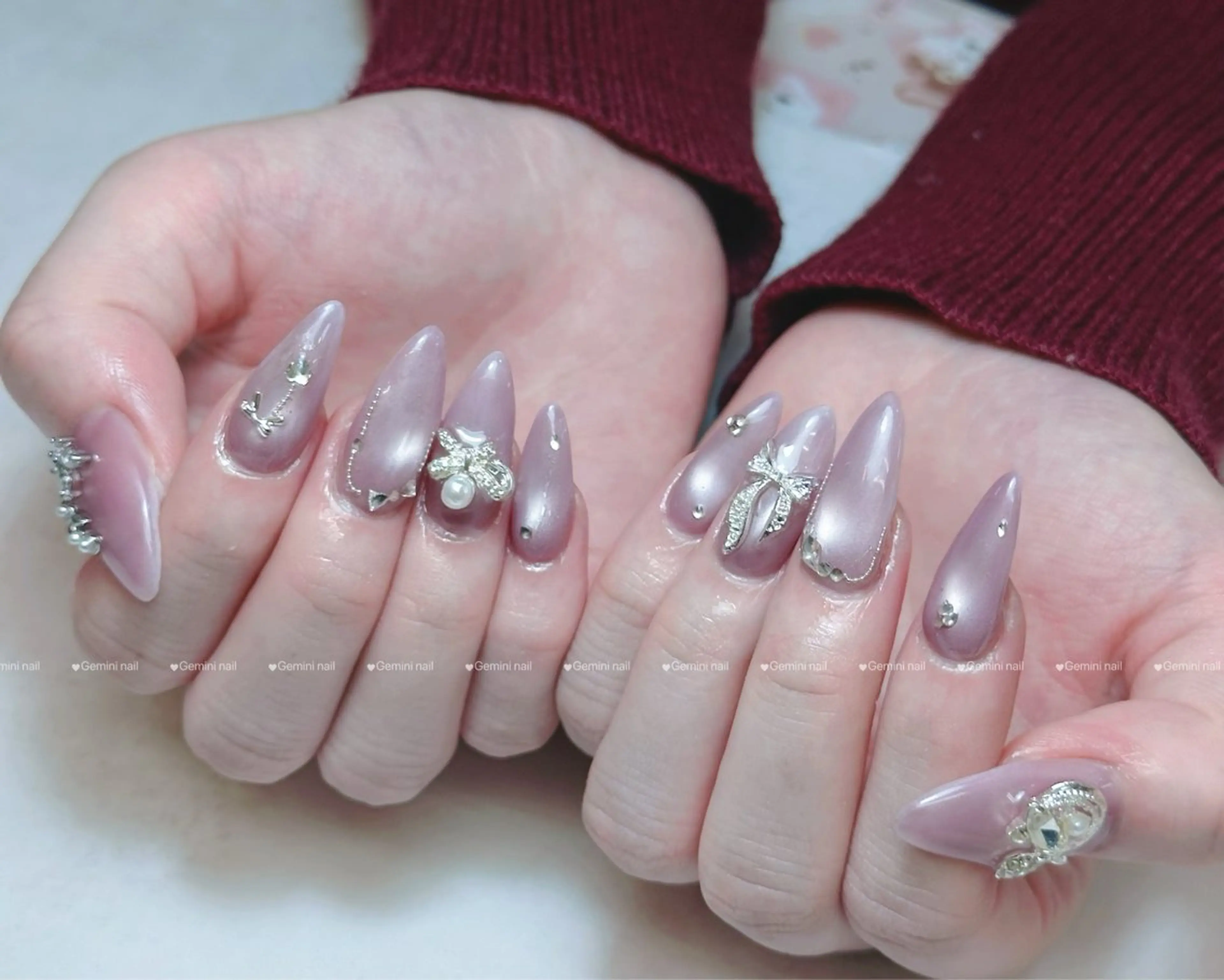 ネイル ハンドネイル Gemini nailのネイルデザイン