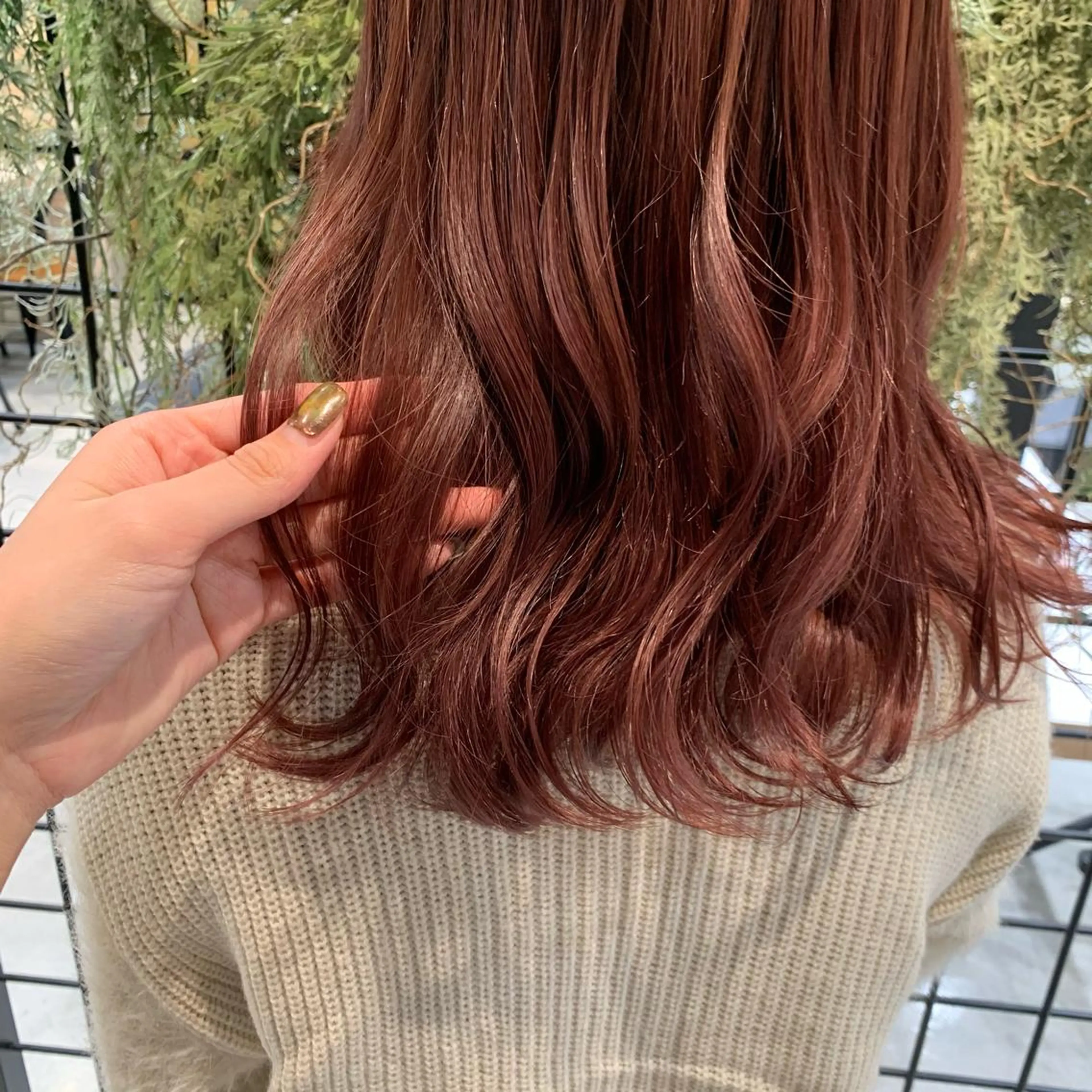 セミロング カラー 平野葵🎀 hair/nailのネイルデザイン