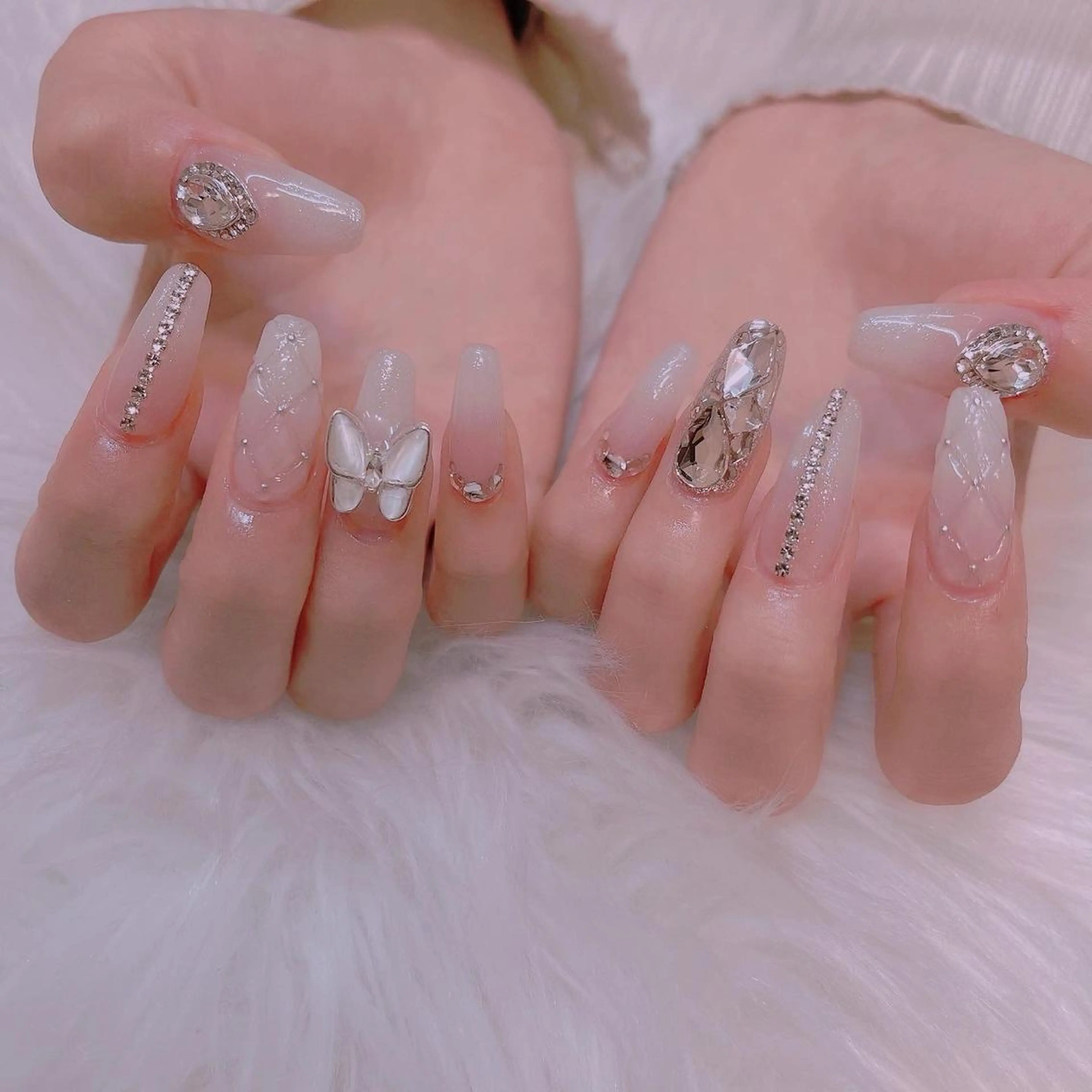 【オフなし】ジェリップ長さ出し&ジェル付け放題2.5hの写真