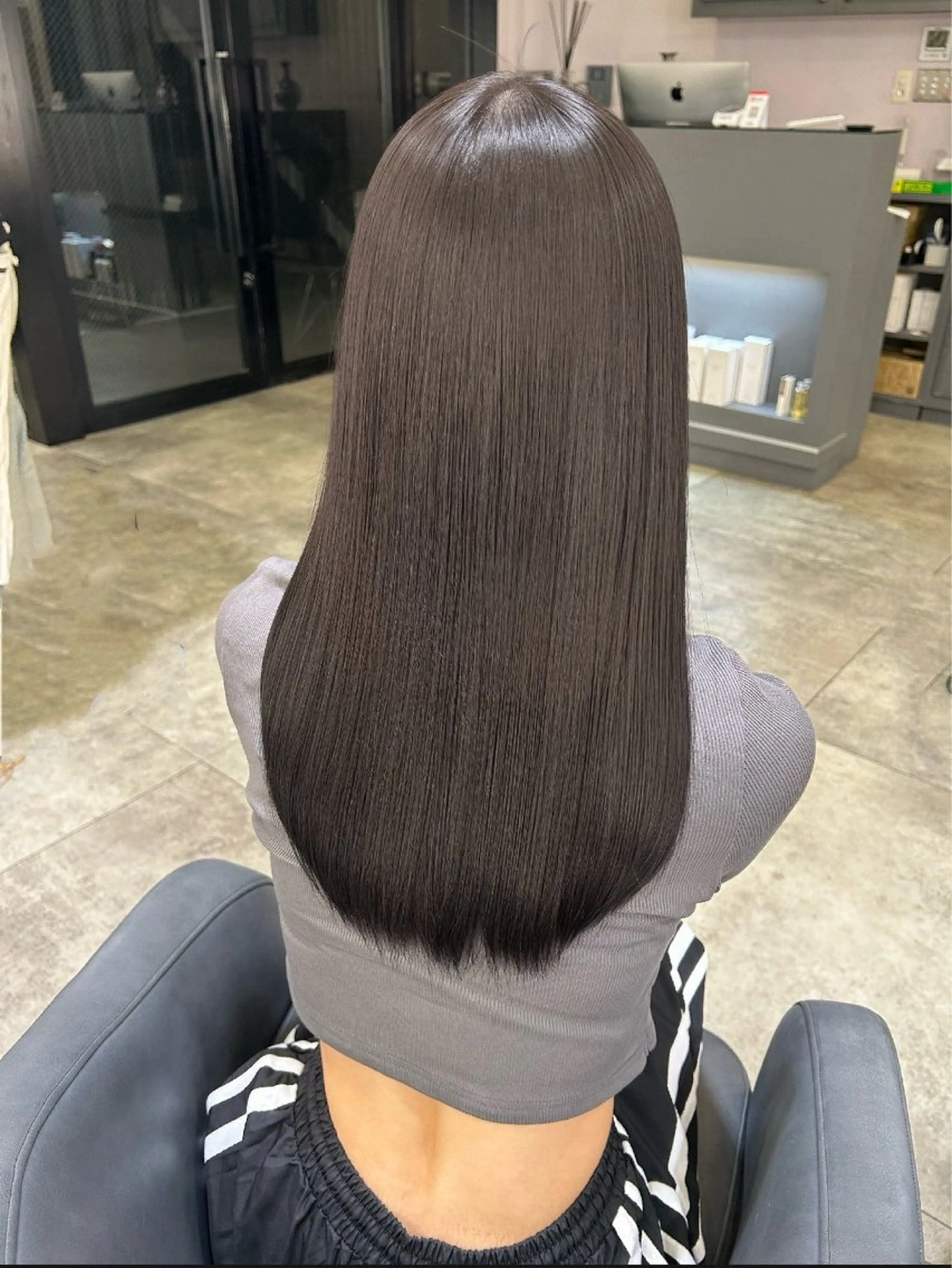 ロング 髪質改善 Noe心斎橋店のヘアスタイル