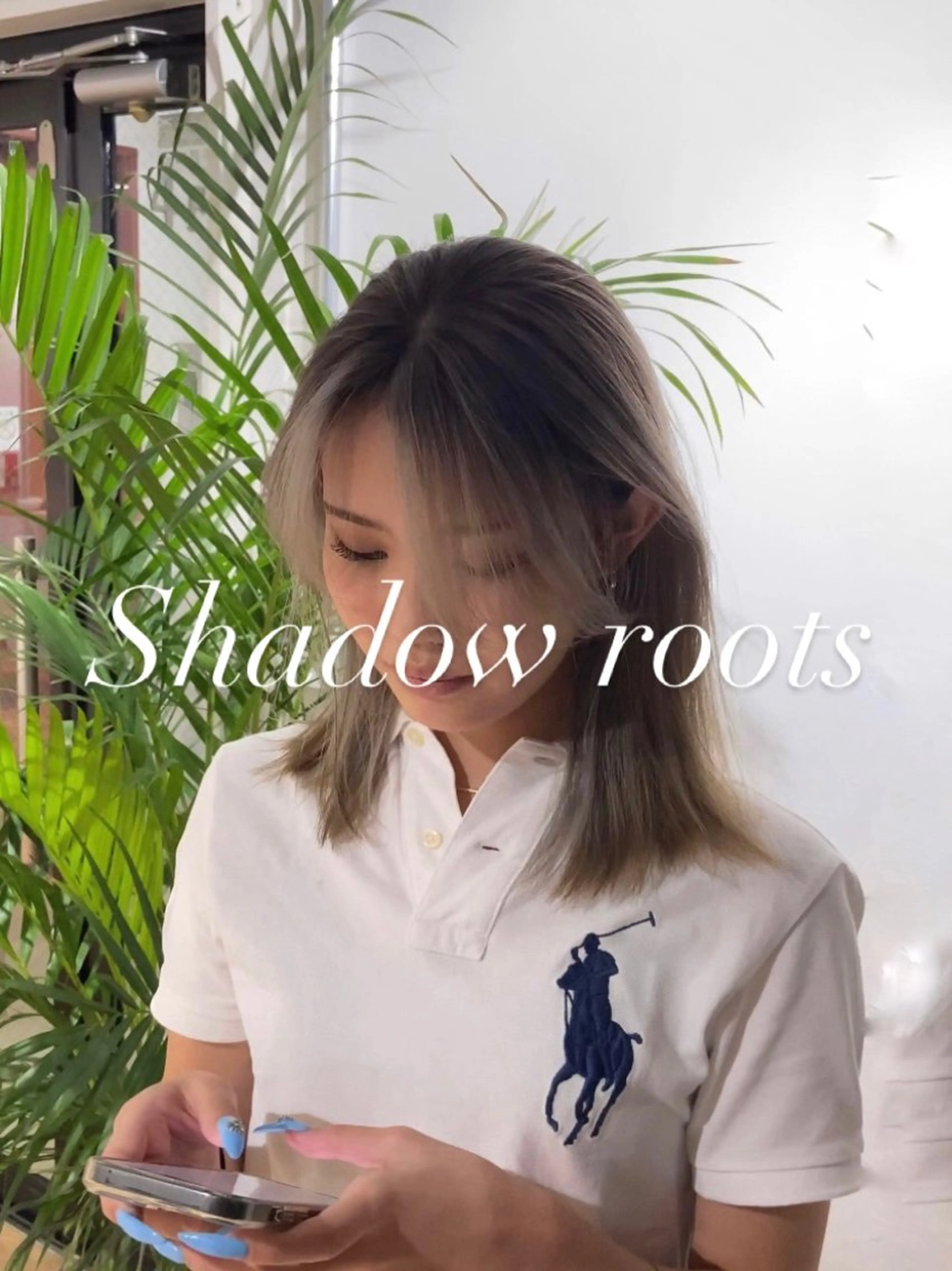 ミディアム カラー ブリーチ カット ヘアカラー hair studio Zen所属・Kensho 京都駅 ケアブリーチのヘアスタイル