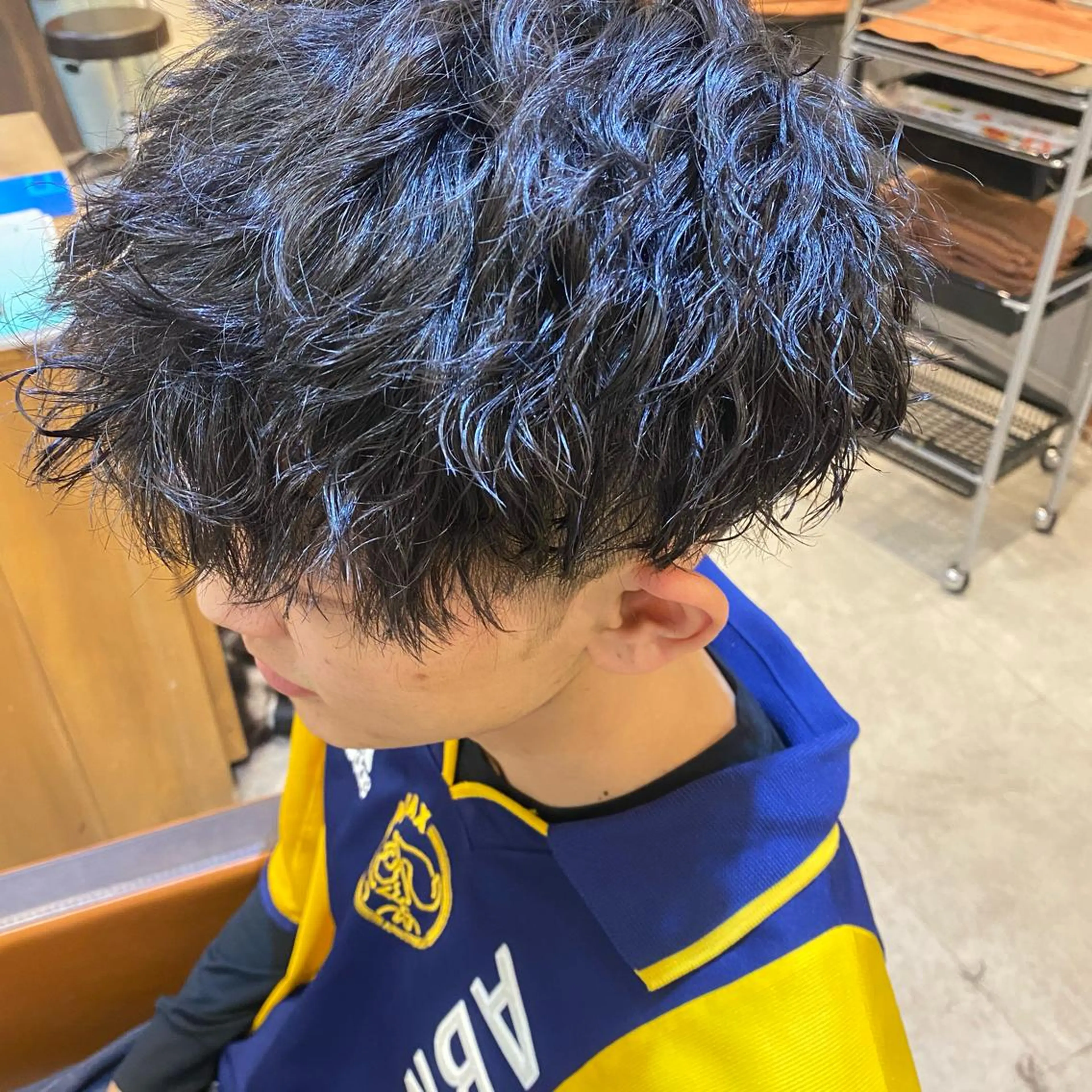 パーマ メンズ Zina 梅田店 レイヤー/Miyuのヘアスタイル