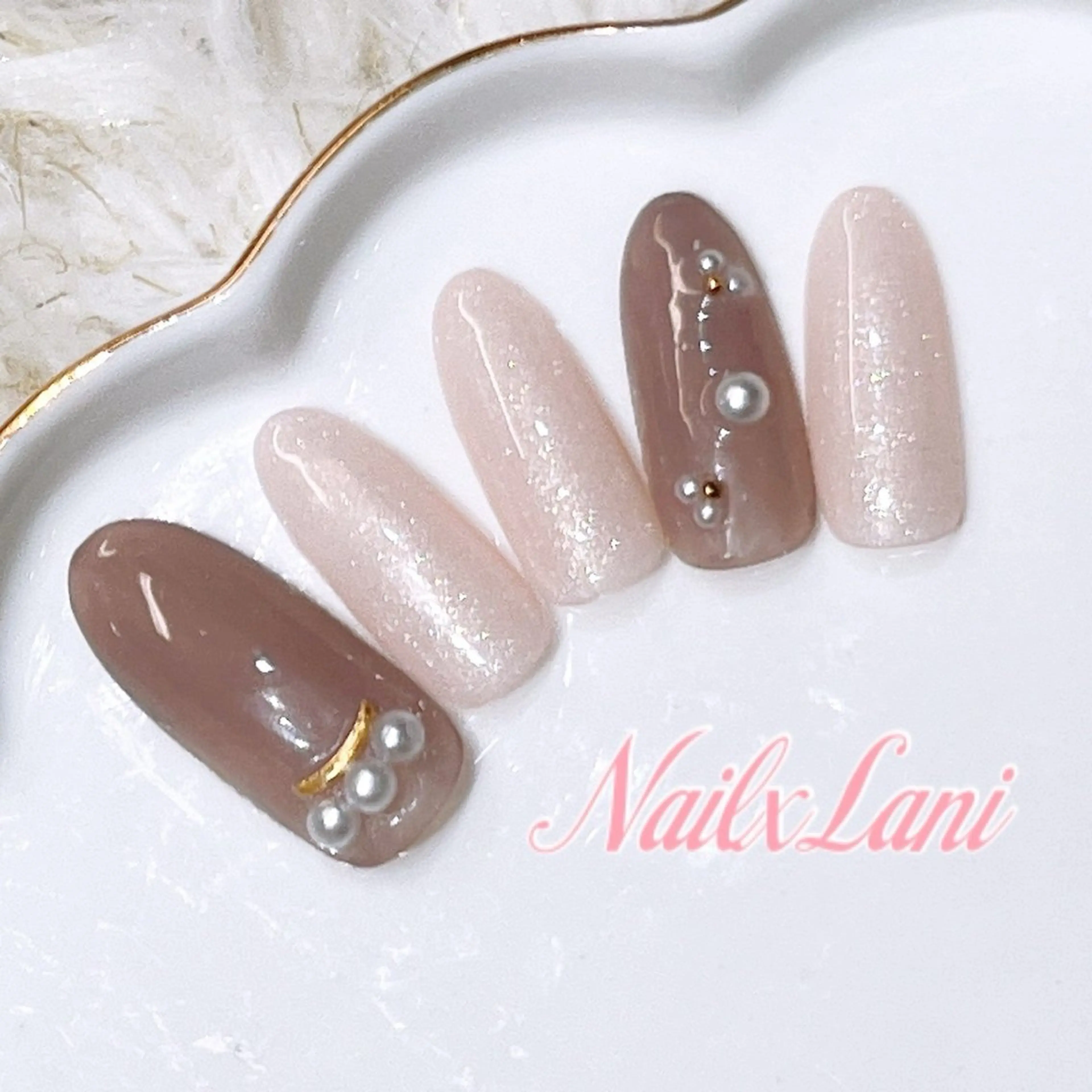 ネイル フットネイル ジェルネイル マグネットネイル パラジェル 練馬駅近ネイルラニ 不細工爪90分で美爪のネイルデザイン