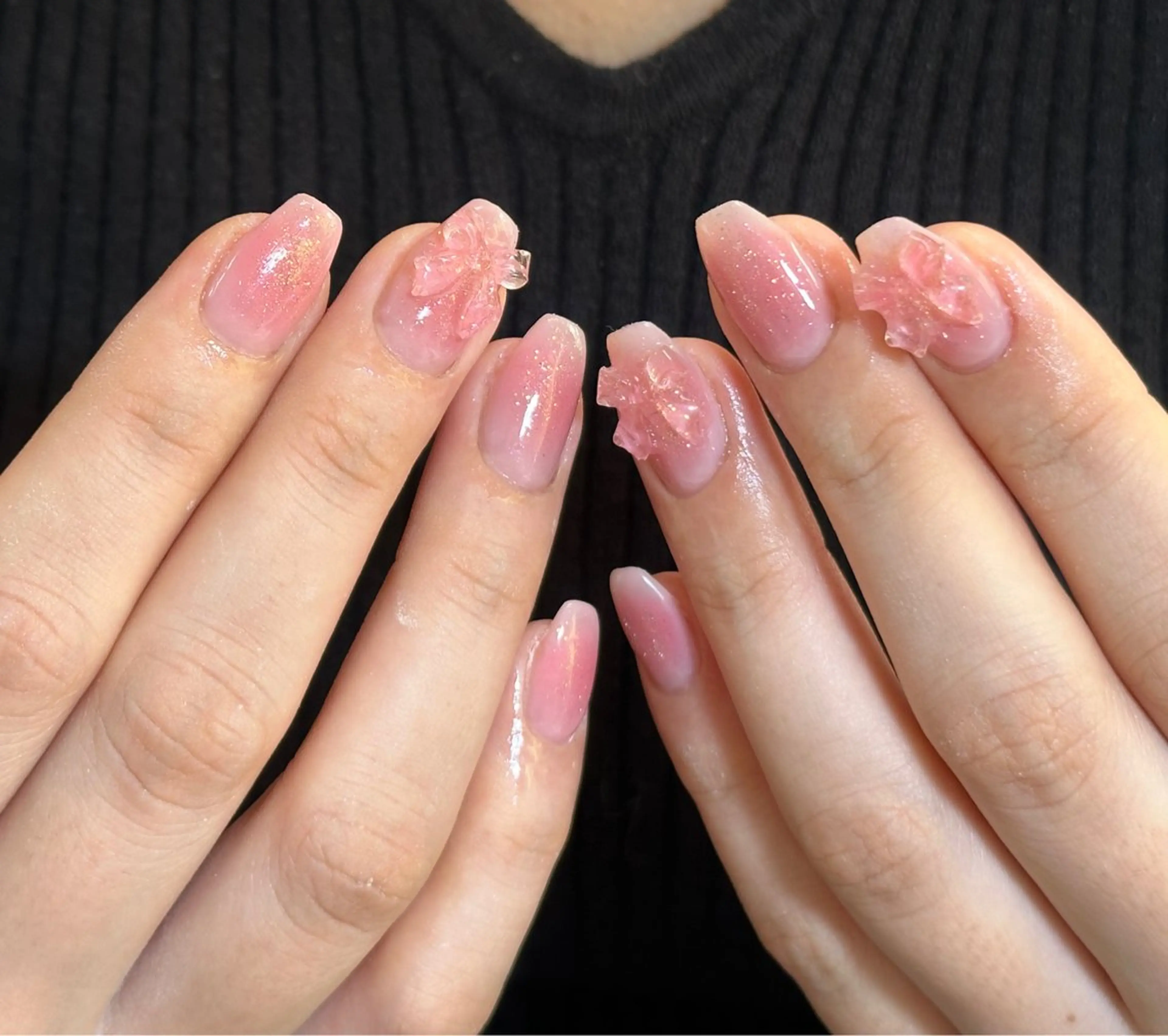 ネイル ハンドネイル ハンドケア 🍑 momo_nailのネイルデザイン