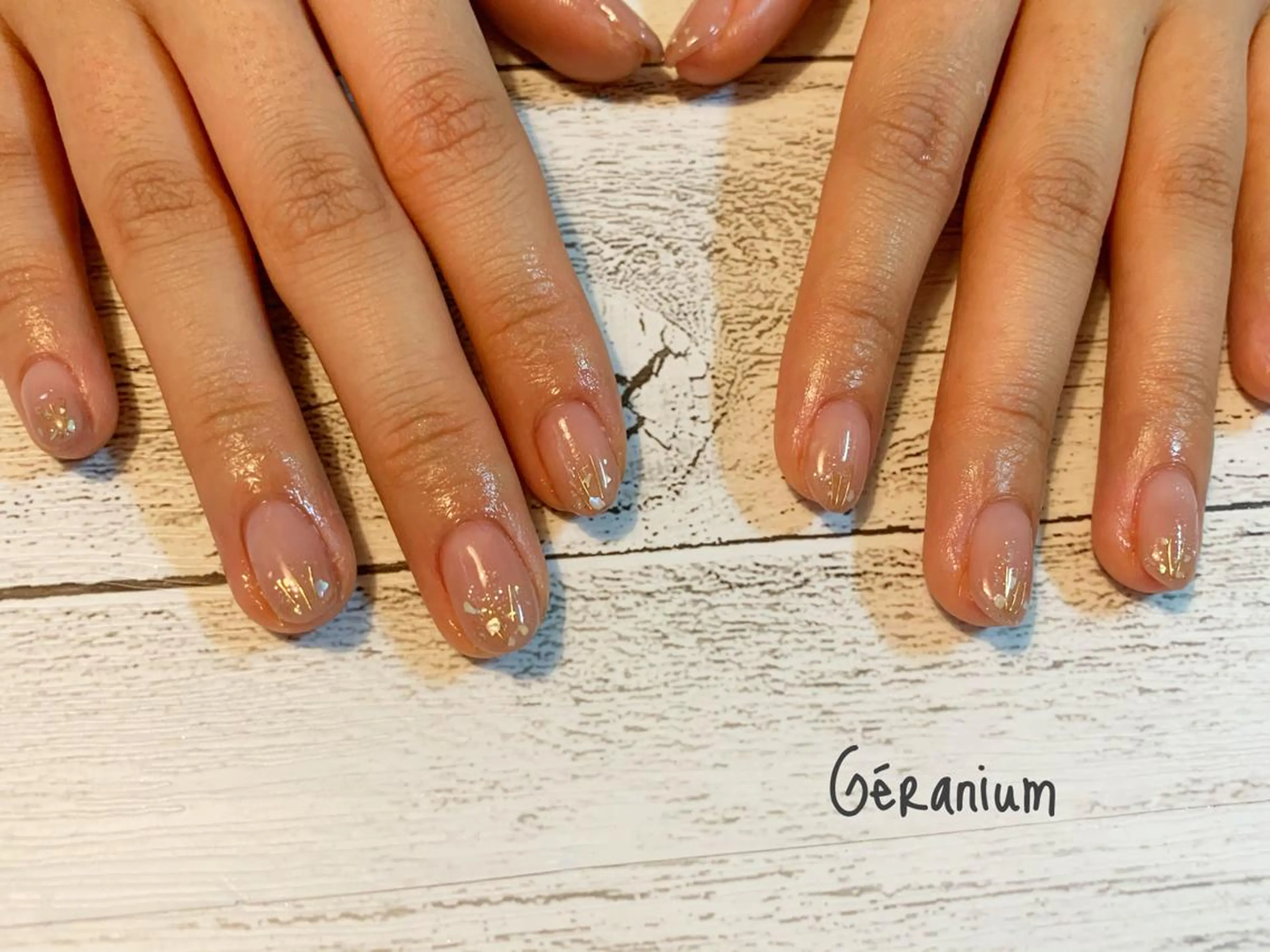 ネイル ハンドネイル フットネイル GéRanium Harukaのネイルデザイン