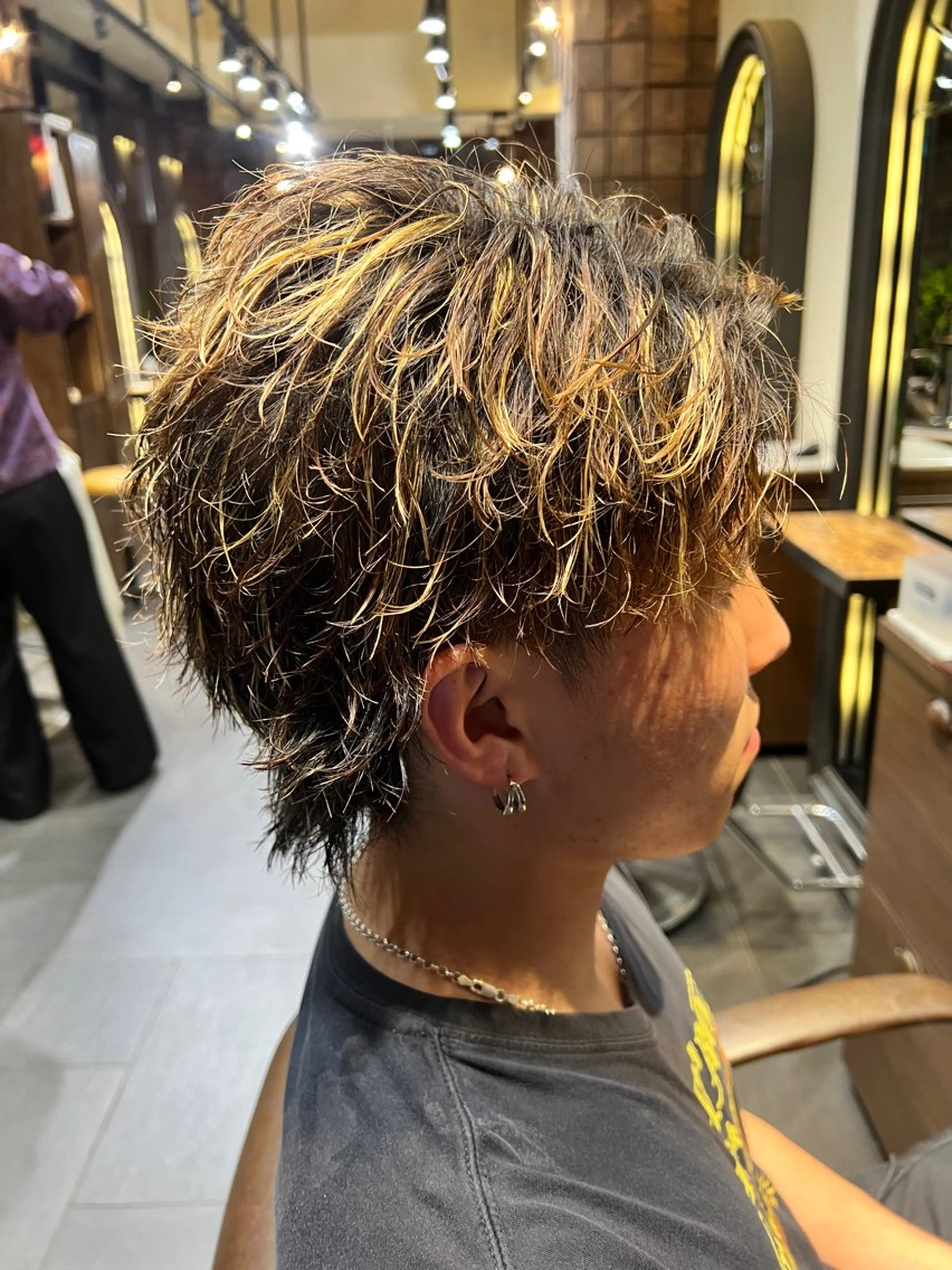 メンズ MINX中村 公亮/デザインパーマのヘアスタイル