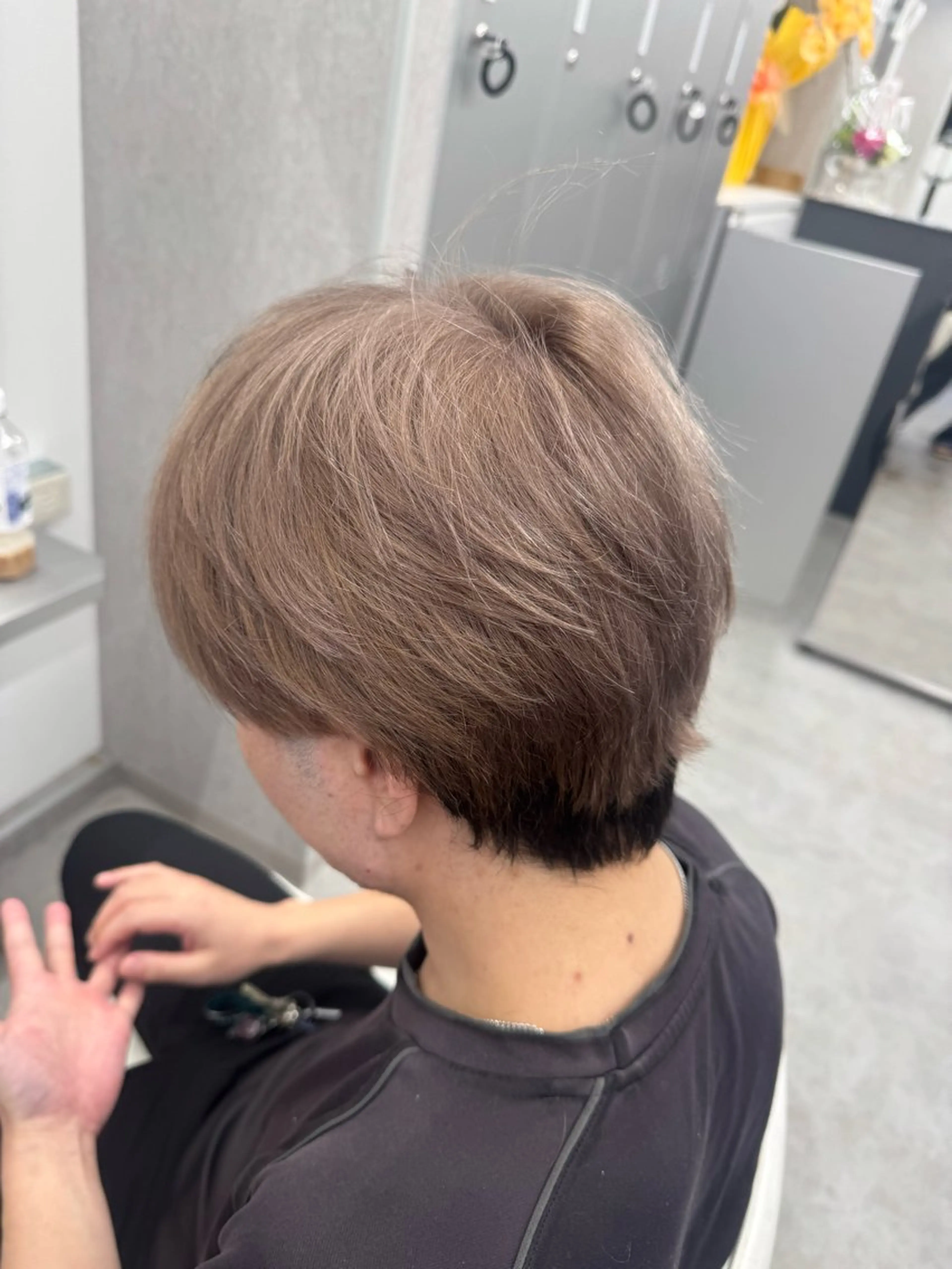 カラー メンズ カット ヘアカラー 🕯コバ/レイヤー/ 透明感/縮毛🕯のヘアスタイル