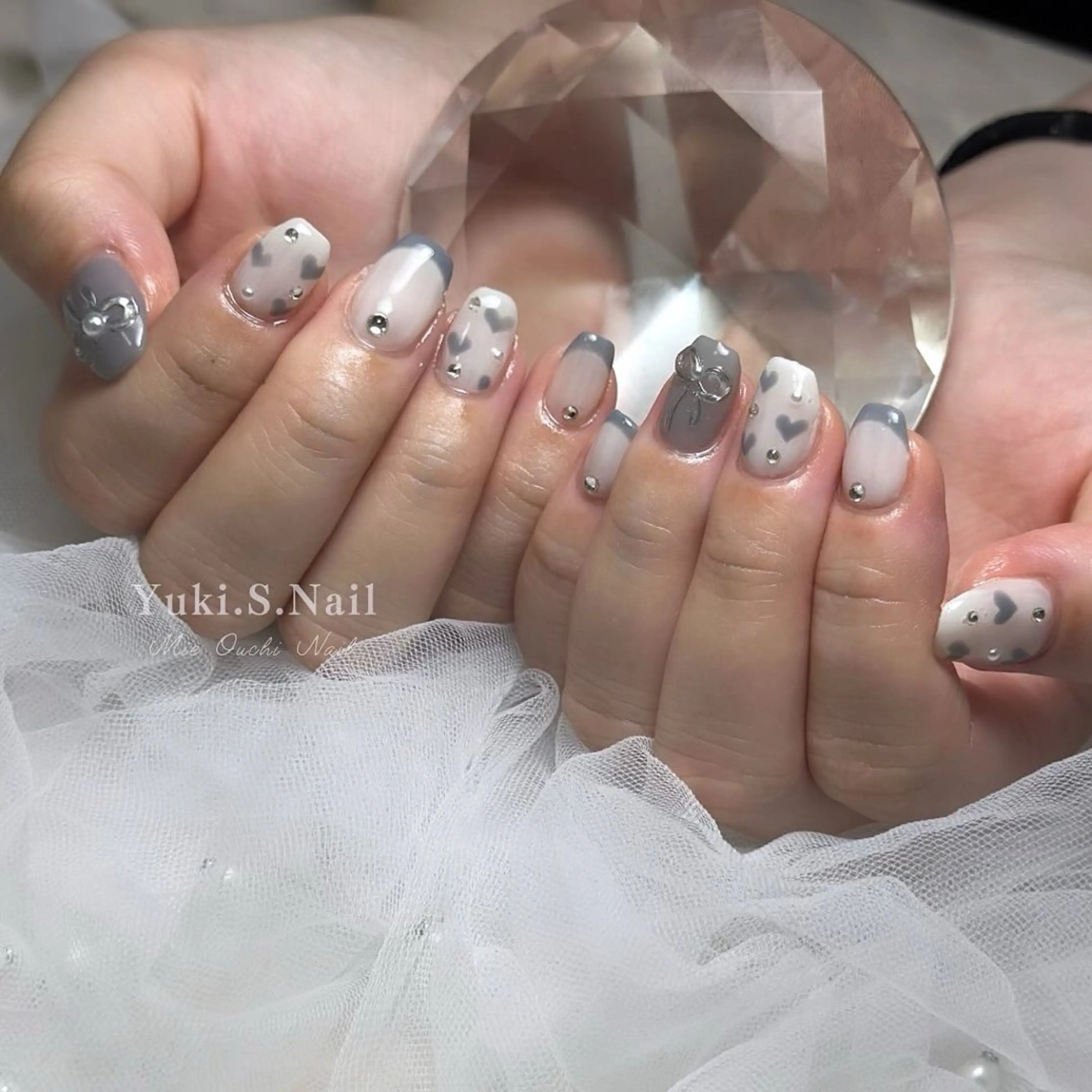 ショート ハンドネイル Yuki S.Nailのネイルデザイン