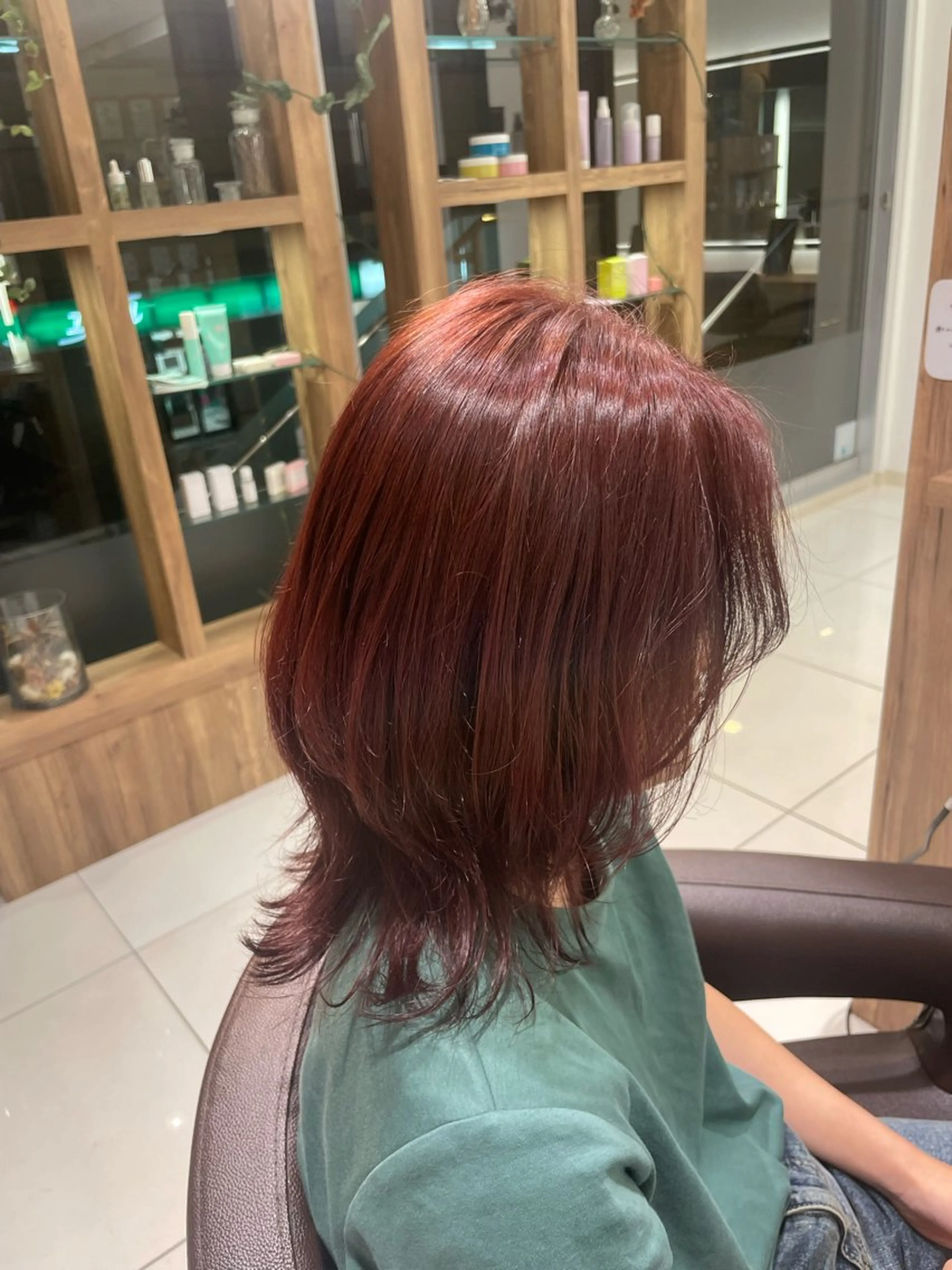 カラー ヘアカラー luck みうのヘアスタイル