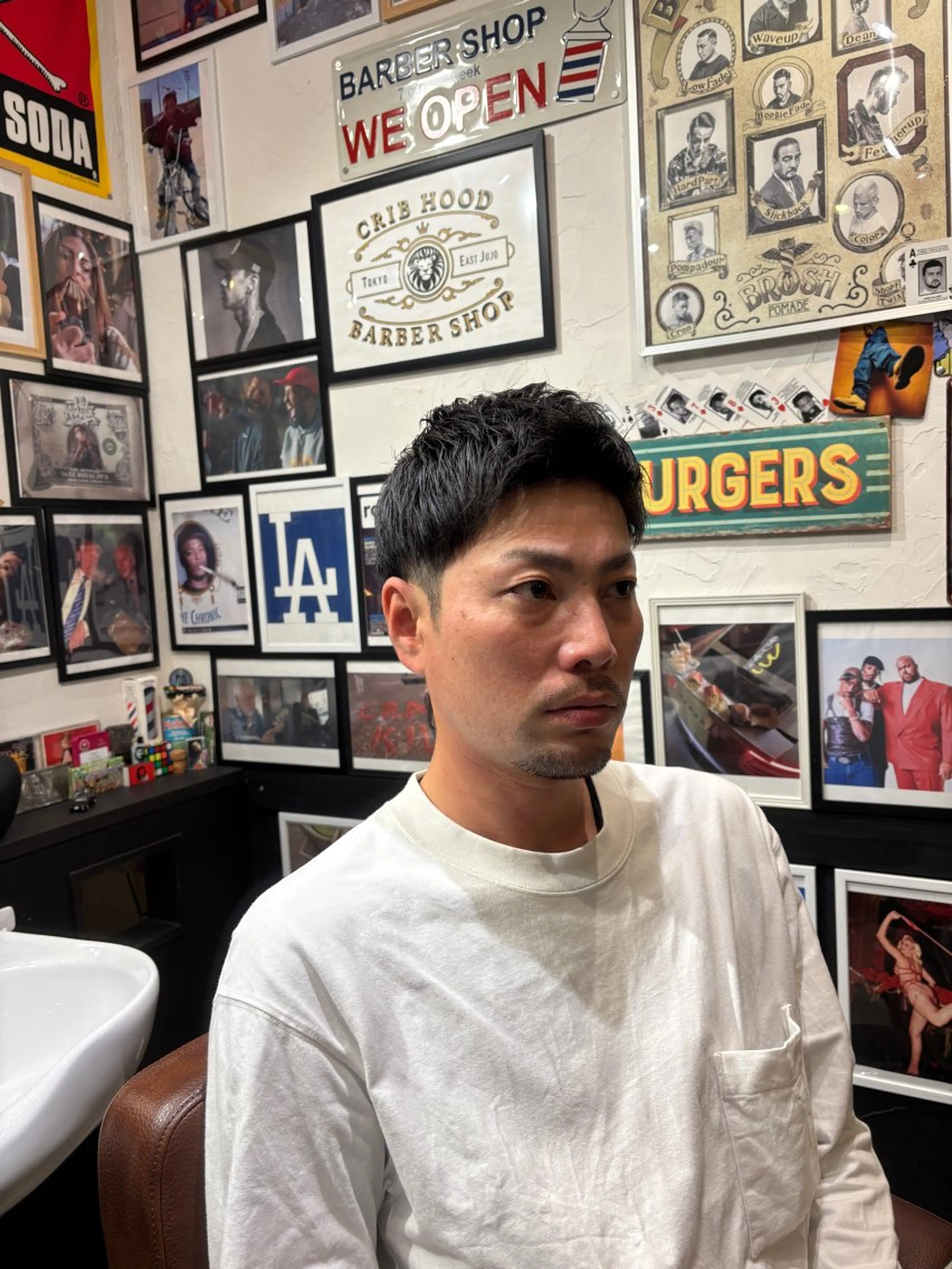 ショート メンズ CribHoodbarbershop所属・白井 昇太のヘアスタイル