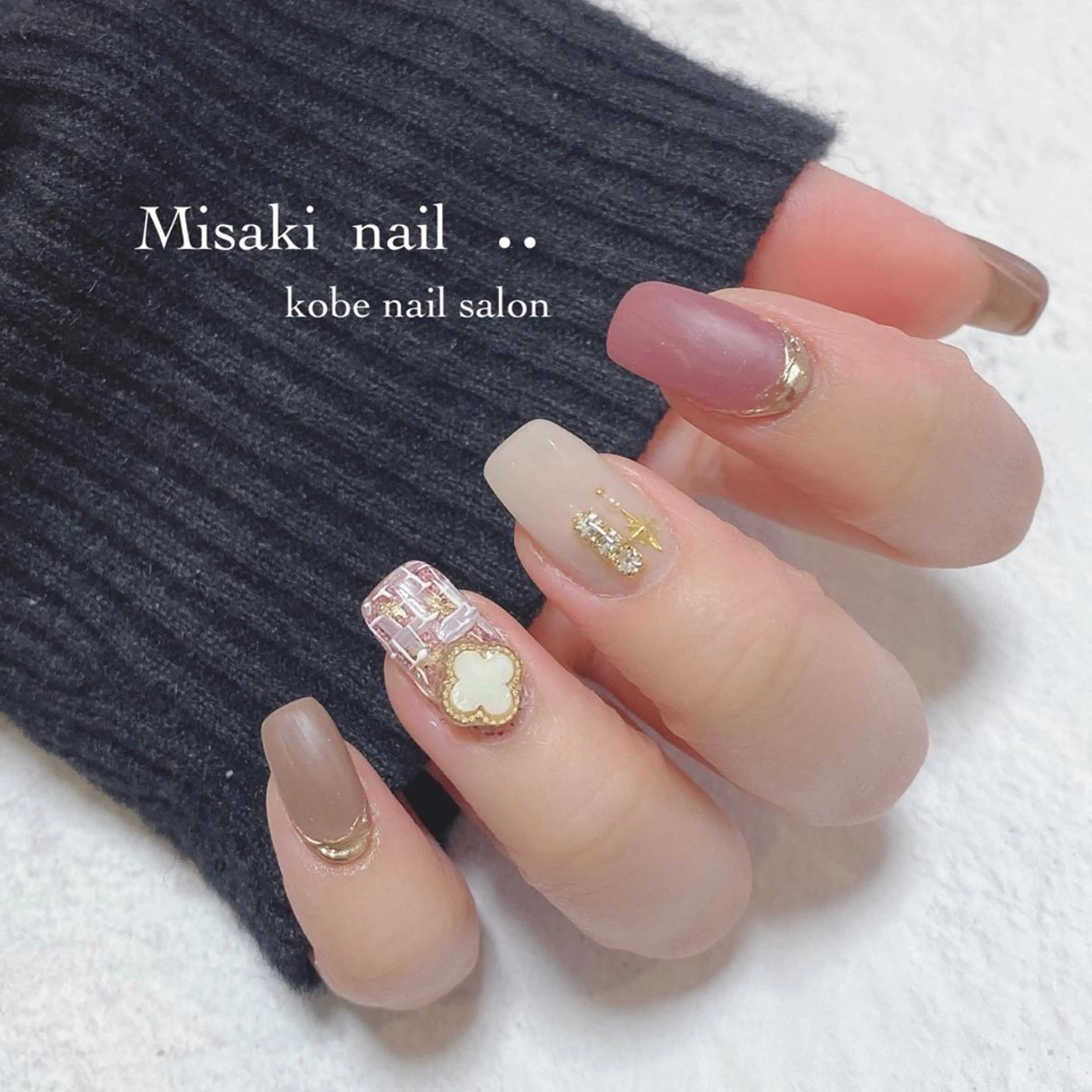 ネイル 韓国ネイル ワンホンネイル ハンドネイル nailsalon miinailsのネイルデザイン