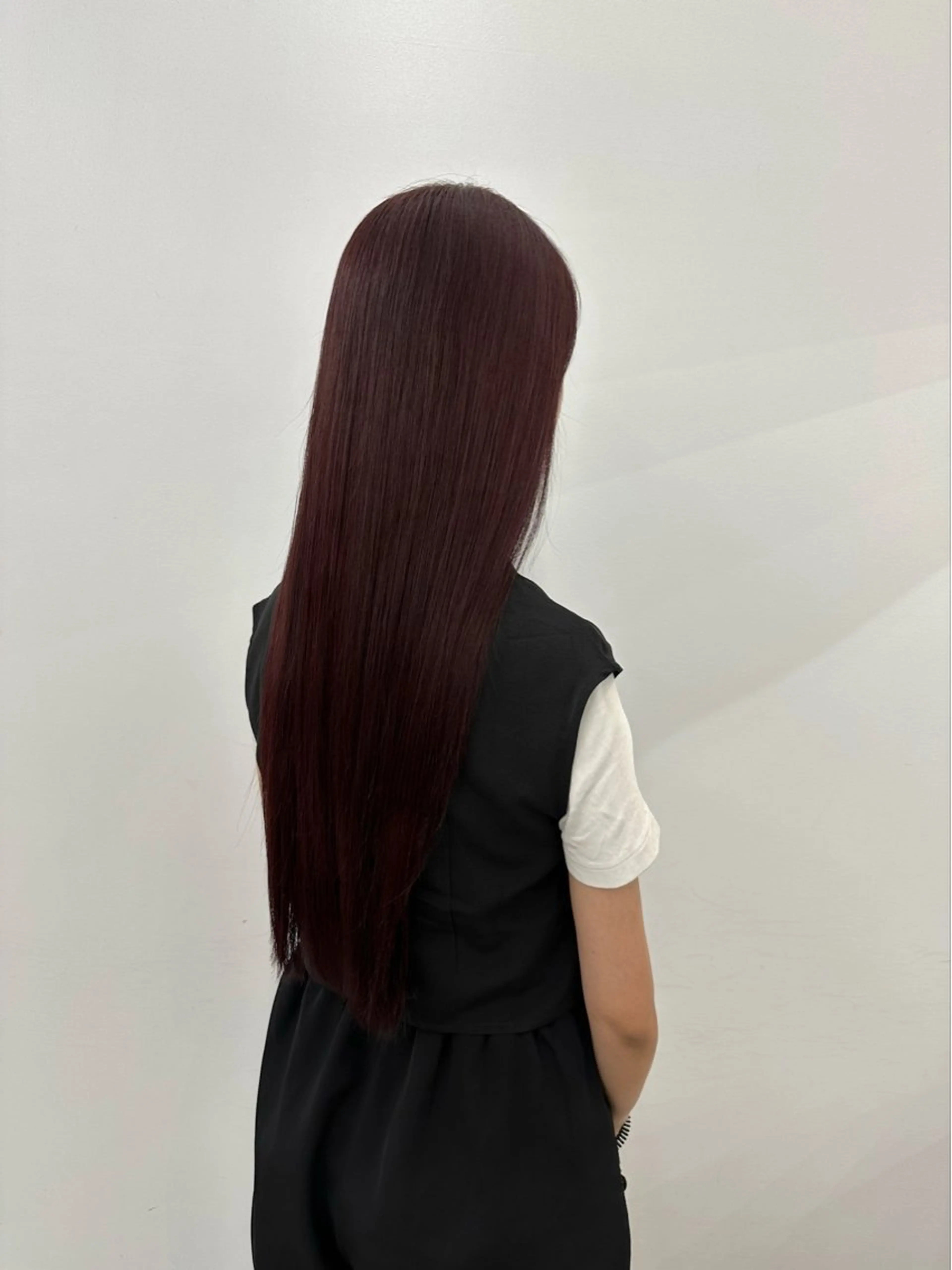 ロング カラー 顔まわりカット/艶髪 カラー✨けいとのヘアスタイル