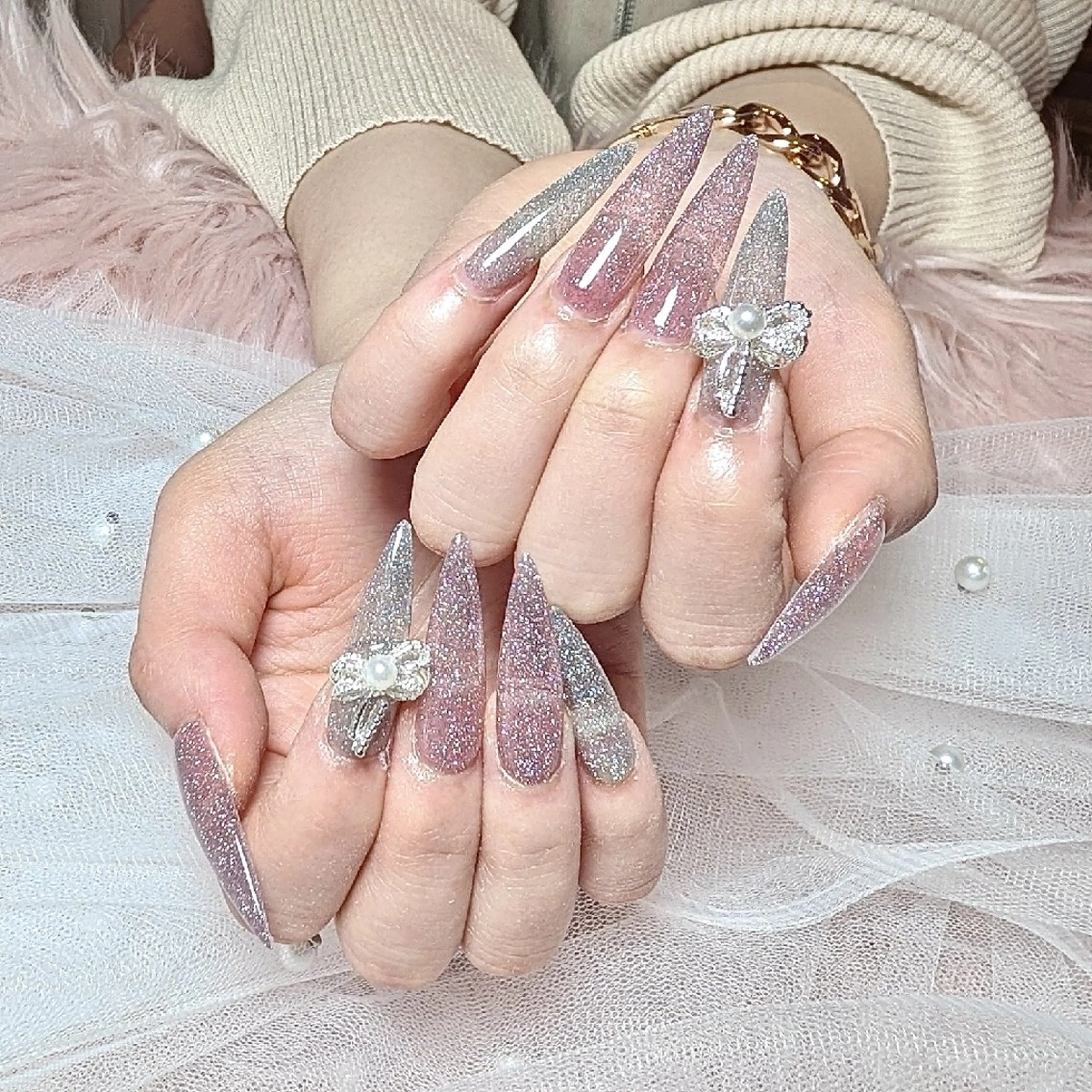 ネイル フラッシュネイル ハンドネイル PINKY所属・PINKY♡ YUIのネイルデザイン