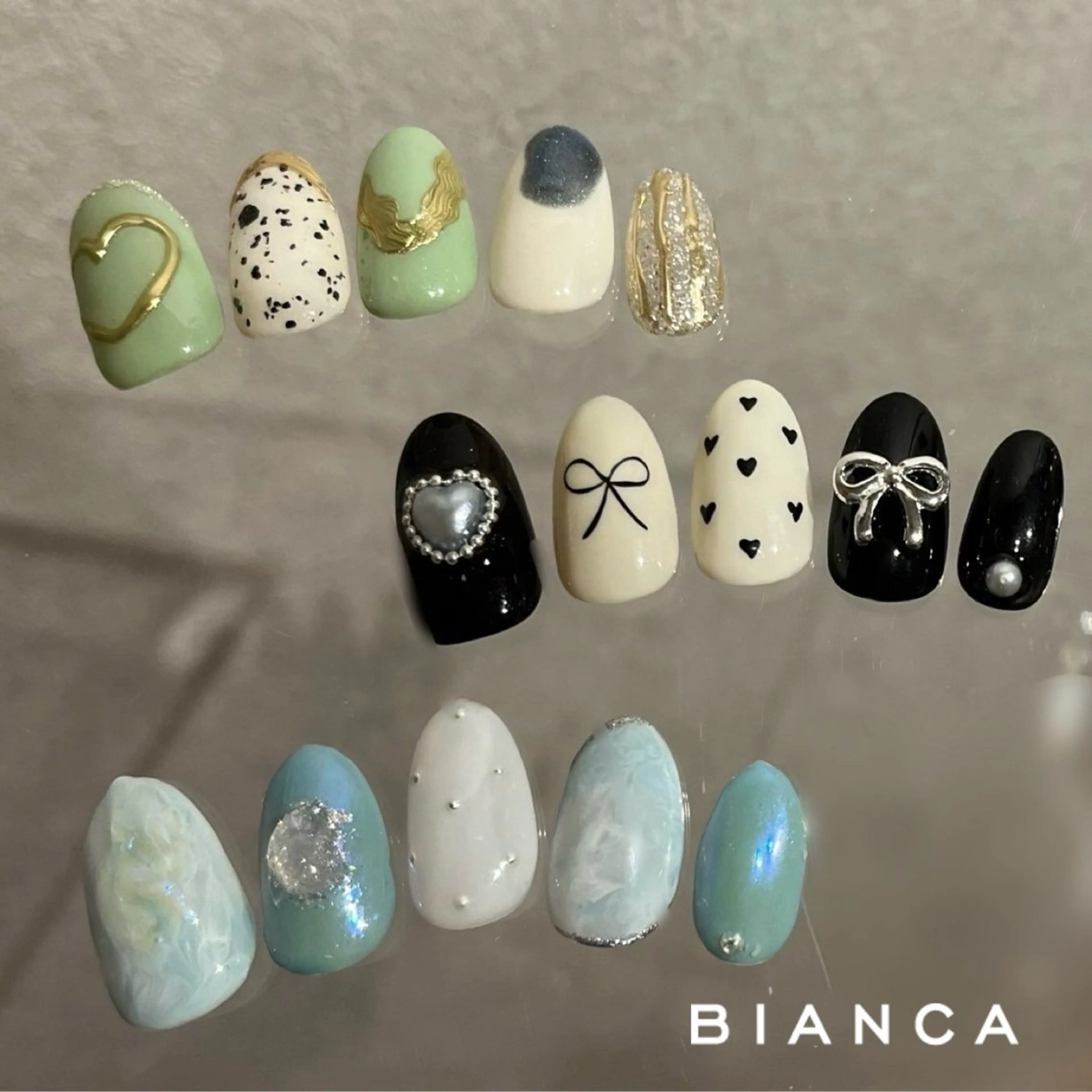 ネイル Bianca栄店 みさとのネイルデザイン