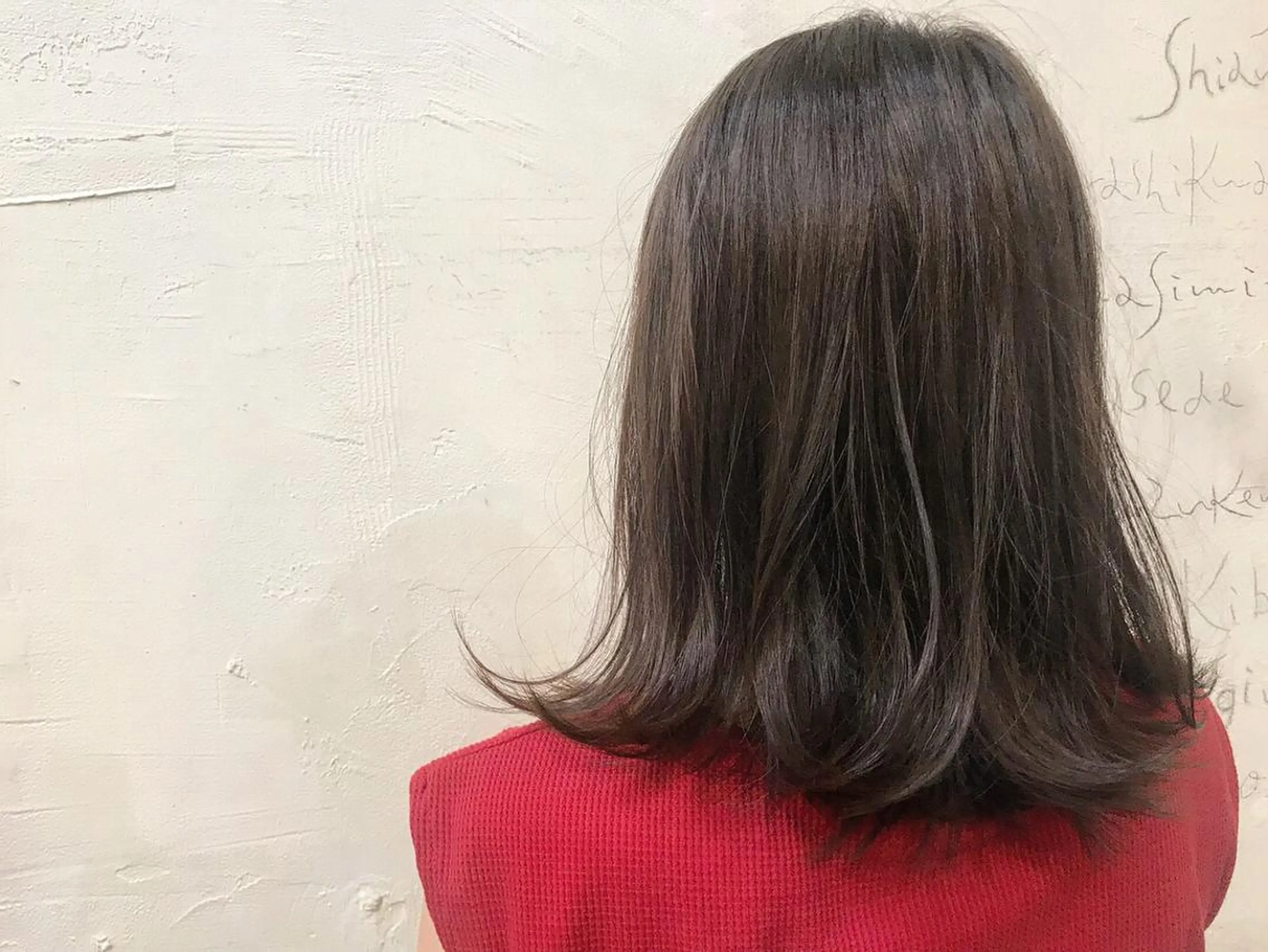 セミロング HairMake bo:rl所属・武島 美優のヘアスタイル