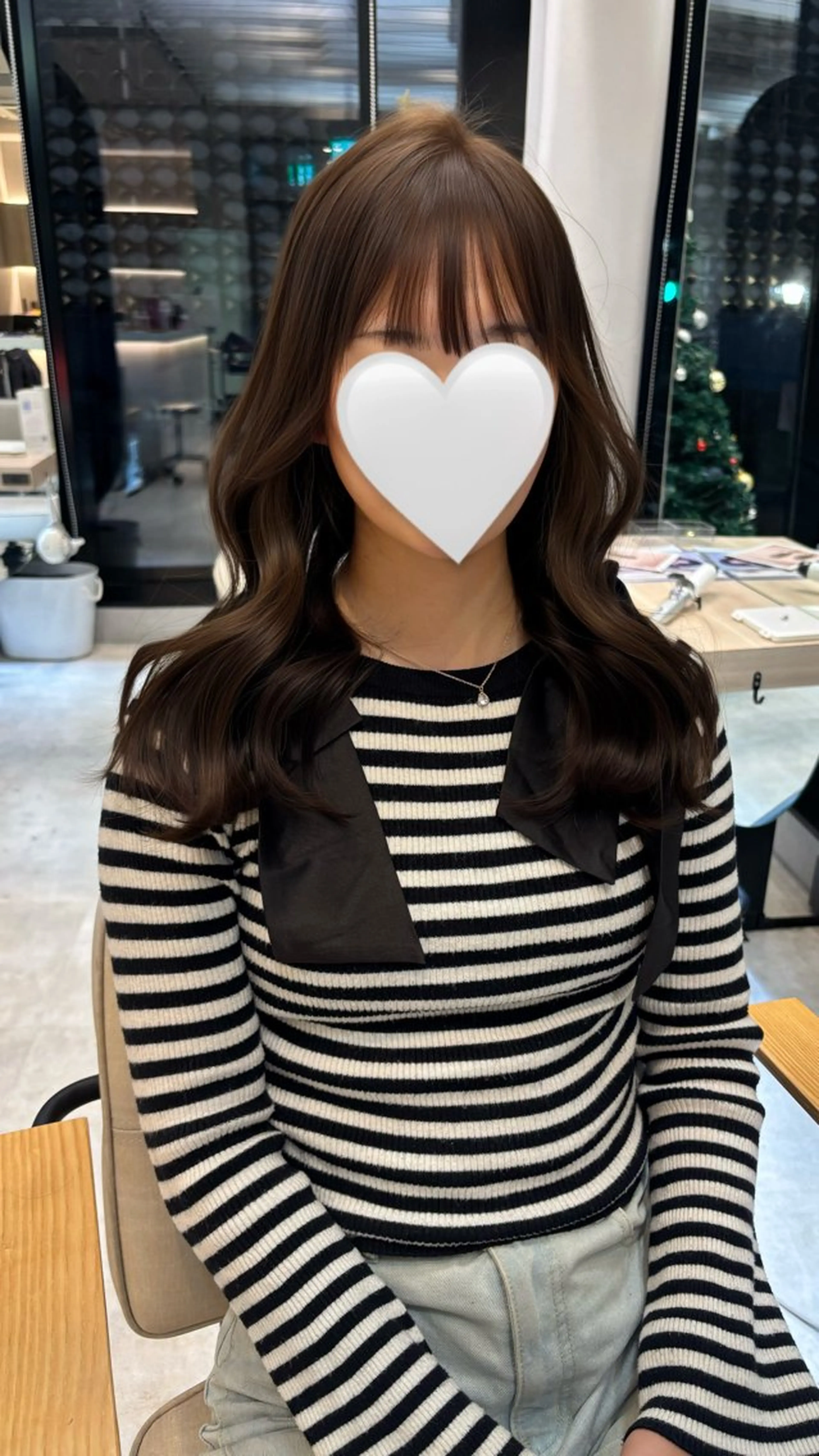 カラー ベージュカラー オリーブベージュ 大橋 彩香のヘアスタイル