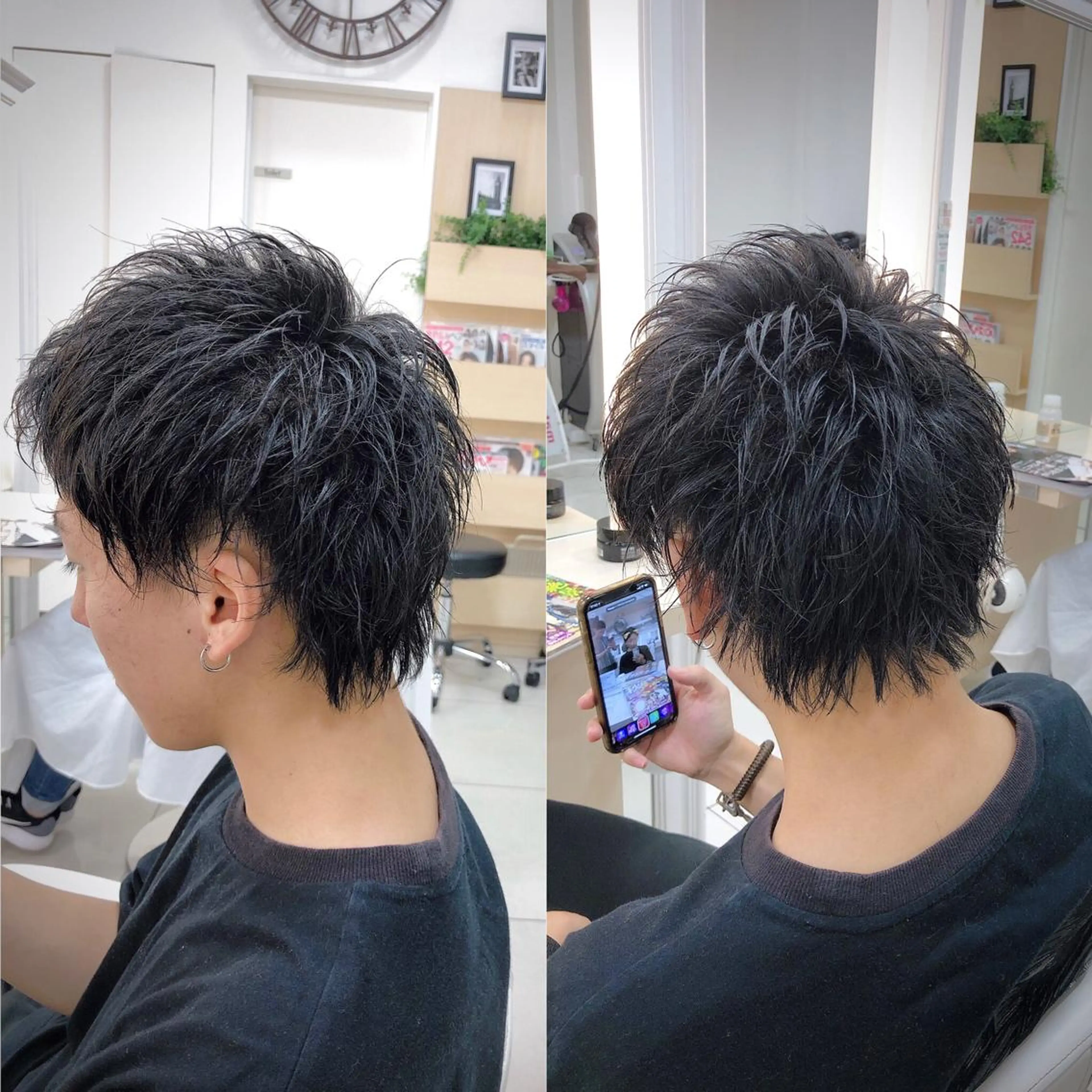 メンズ メンズパーマ特化 👑店長👑間宮👑のヘアスタイル