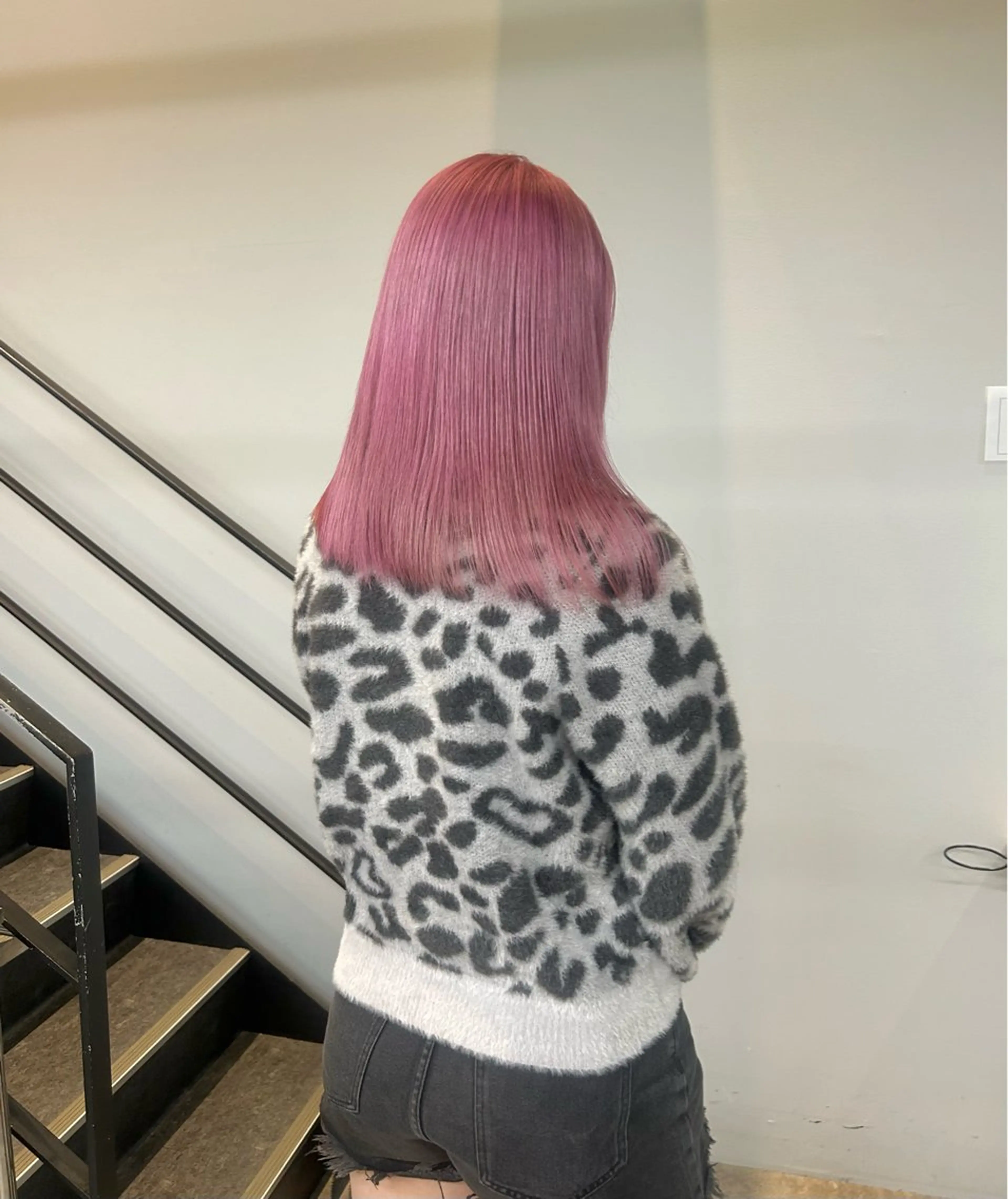 セミロング 美髪縮毛矯正/ 髪質改善/岩田一駿のヘアスタイル