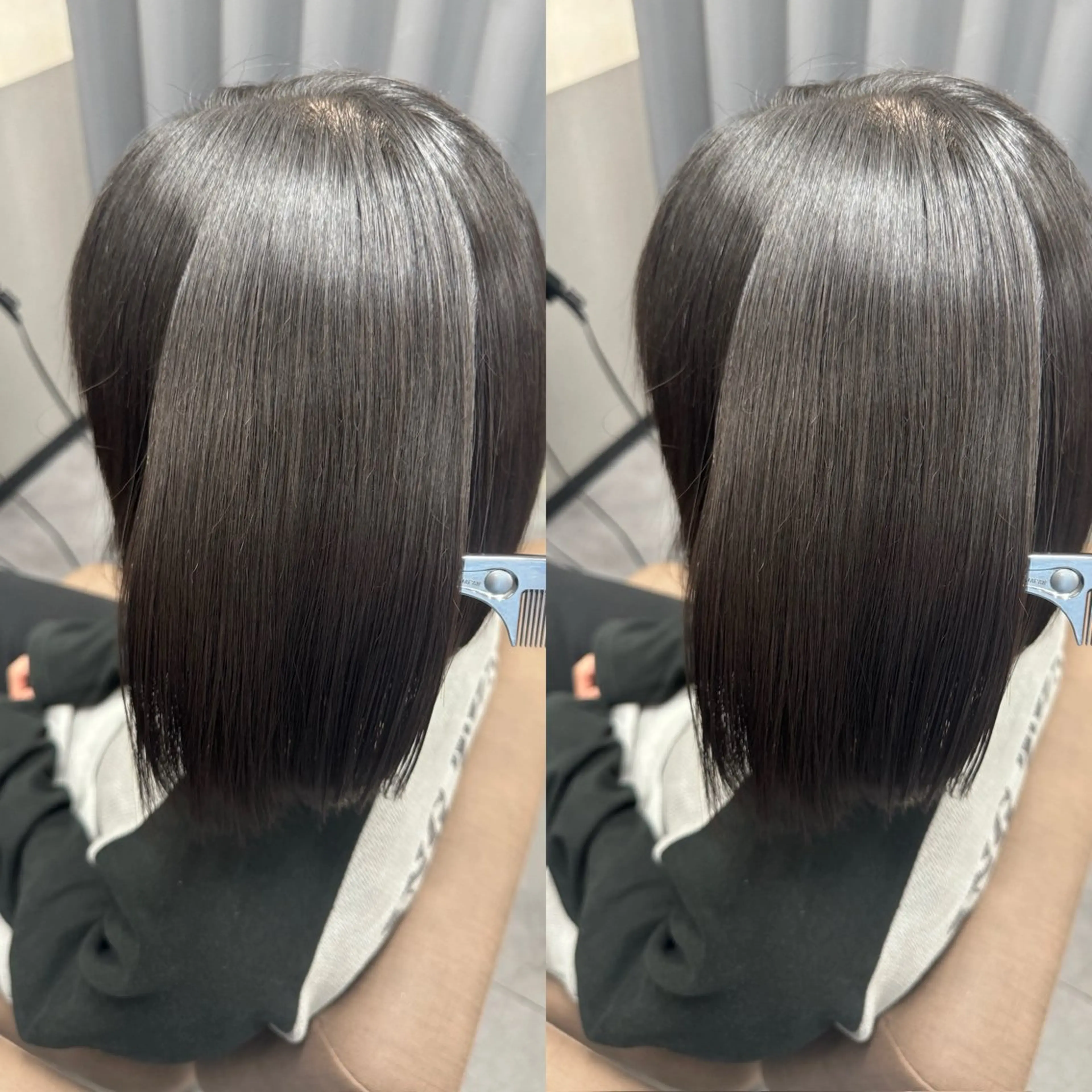 ミディアム カット 縮毛矯正 トリートメント TELAHAIR 副店長 YUTOのヘアスタイル