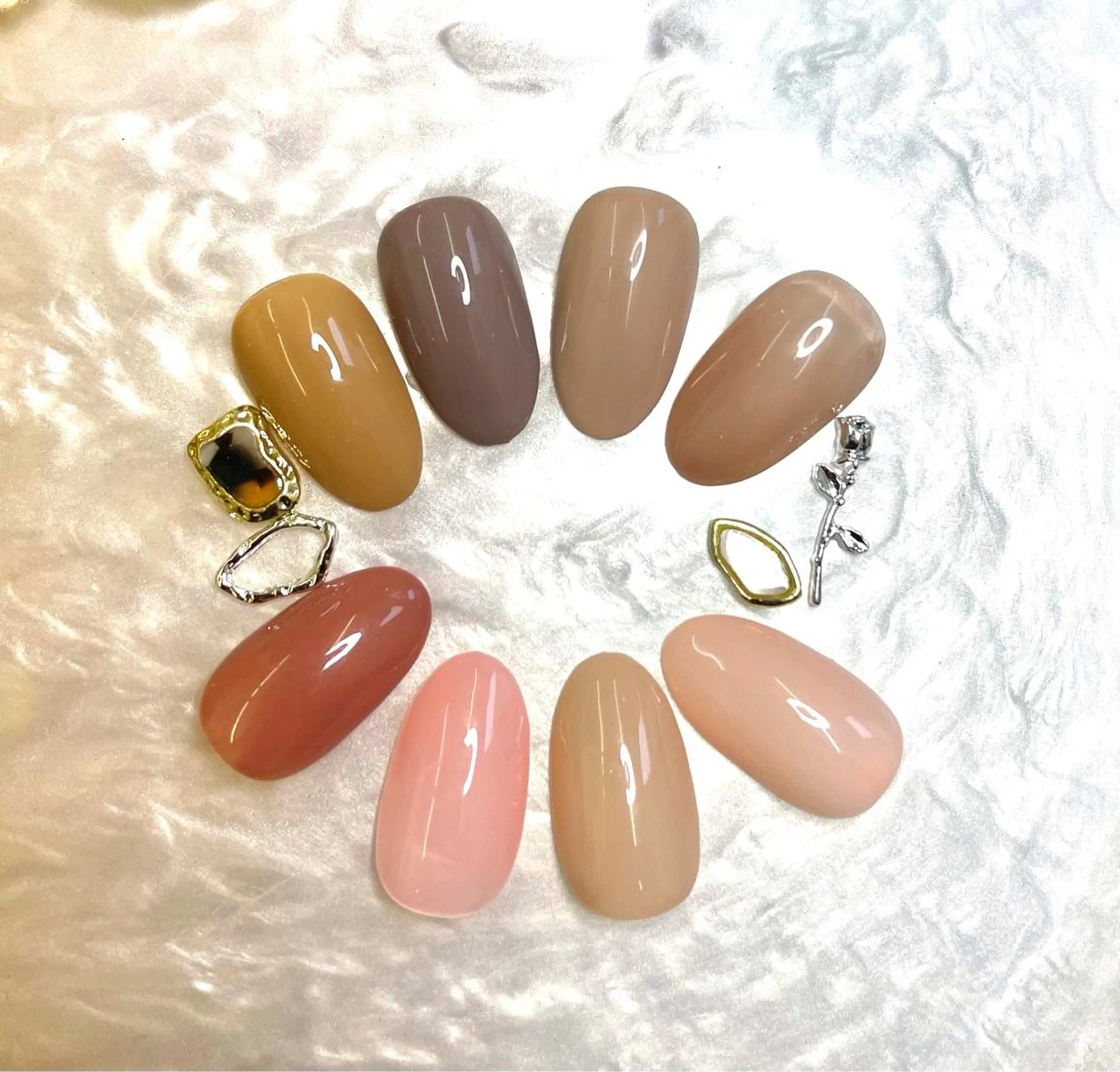 ネイル ワンカラーネイル Daisy  Chain所属・DaisyChain 新百合ヶ丘MIKIのネイルデザイン