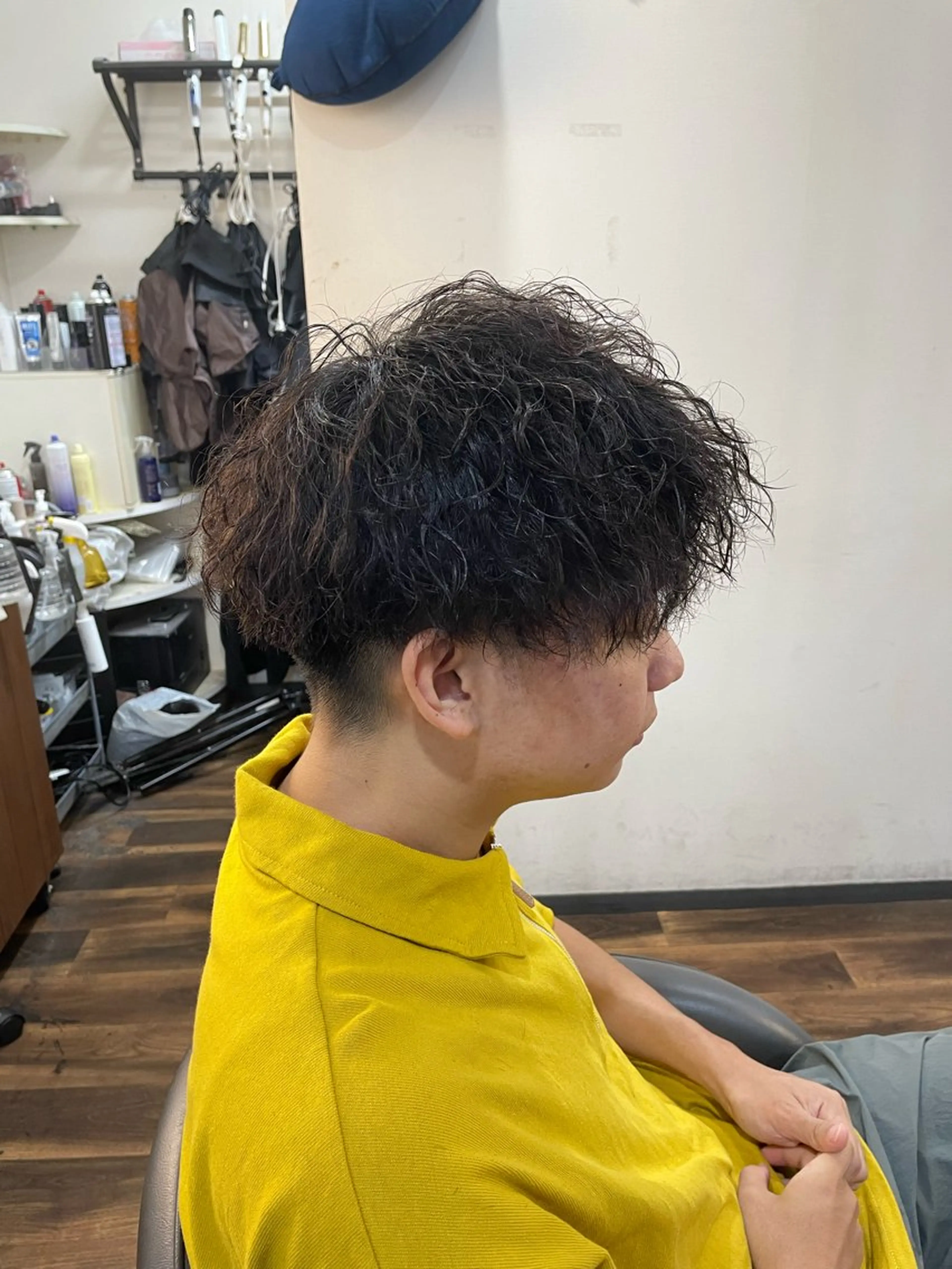 パーマ メンズ メンズパーマ カット パーマ Leggu所属・木田 智大のヘアスタイル
