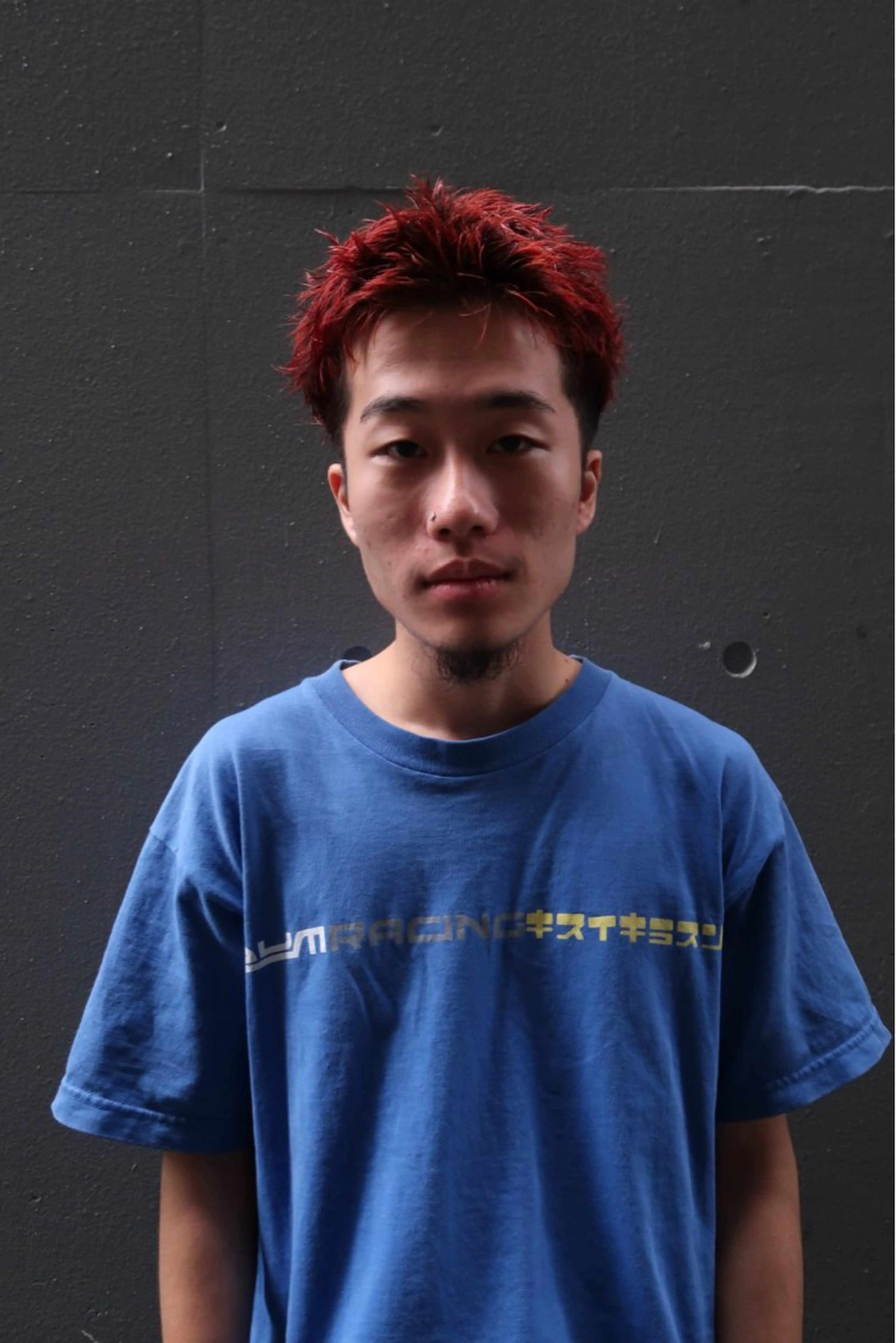 ショート カラー メンズ メンズブリーチ メンズハイトーン メンズインナーカラー ブリーチ ケアブリーチ Rei/ 縮毛矯正/ ハイライトカラー募集のヘアスタイル