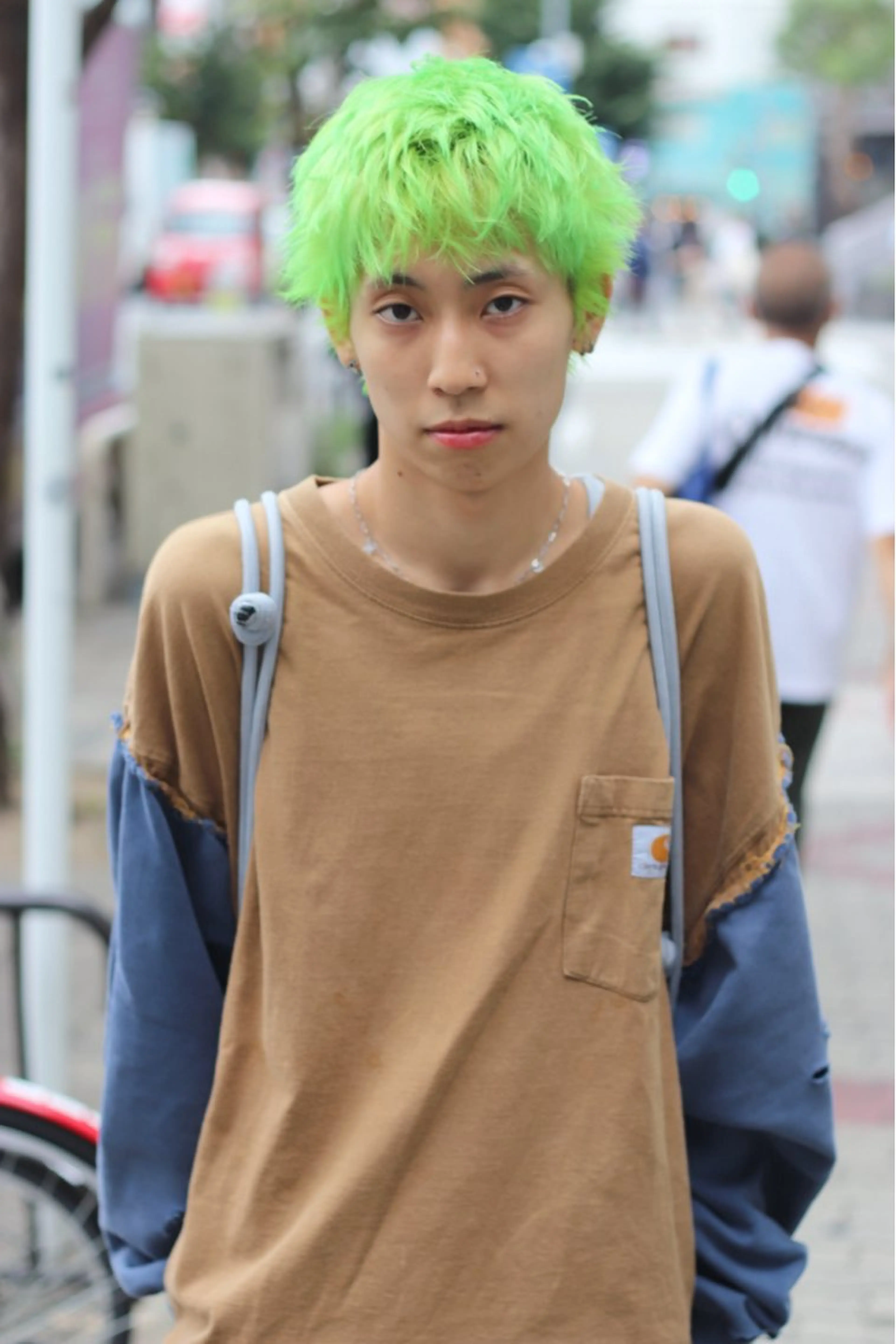 ショート カラー メンズ カット ヘアカラー Joh/メンズカット /レイヤー/ブリーチのヘアスタイル