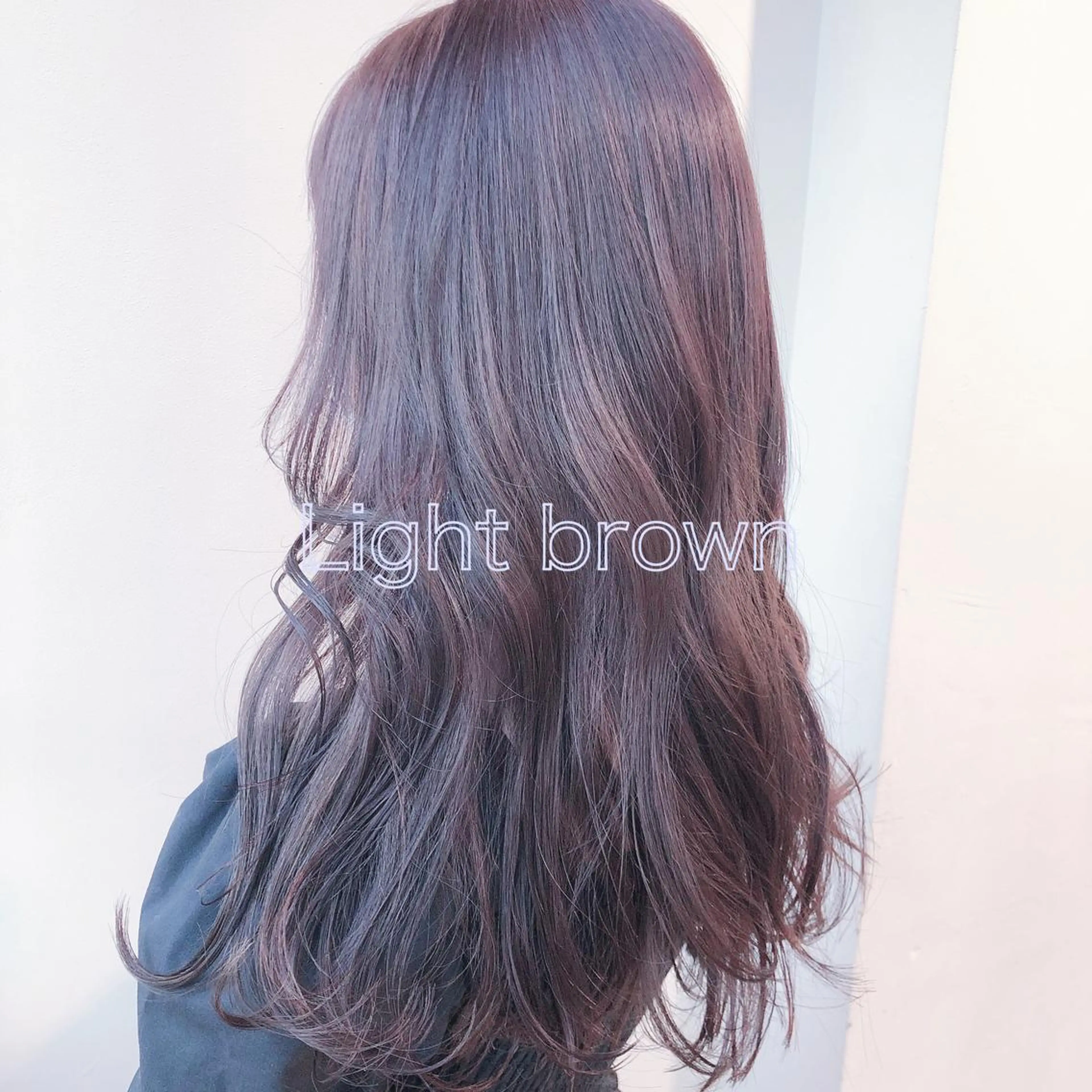 セミロング カラー パーマ ヘアアレンジ マツエク・マツパ 韓国レイヤー🕊️ 柔らかベージュ🧸のヘアスタイル