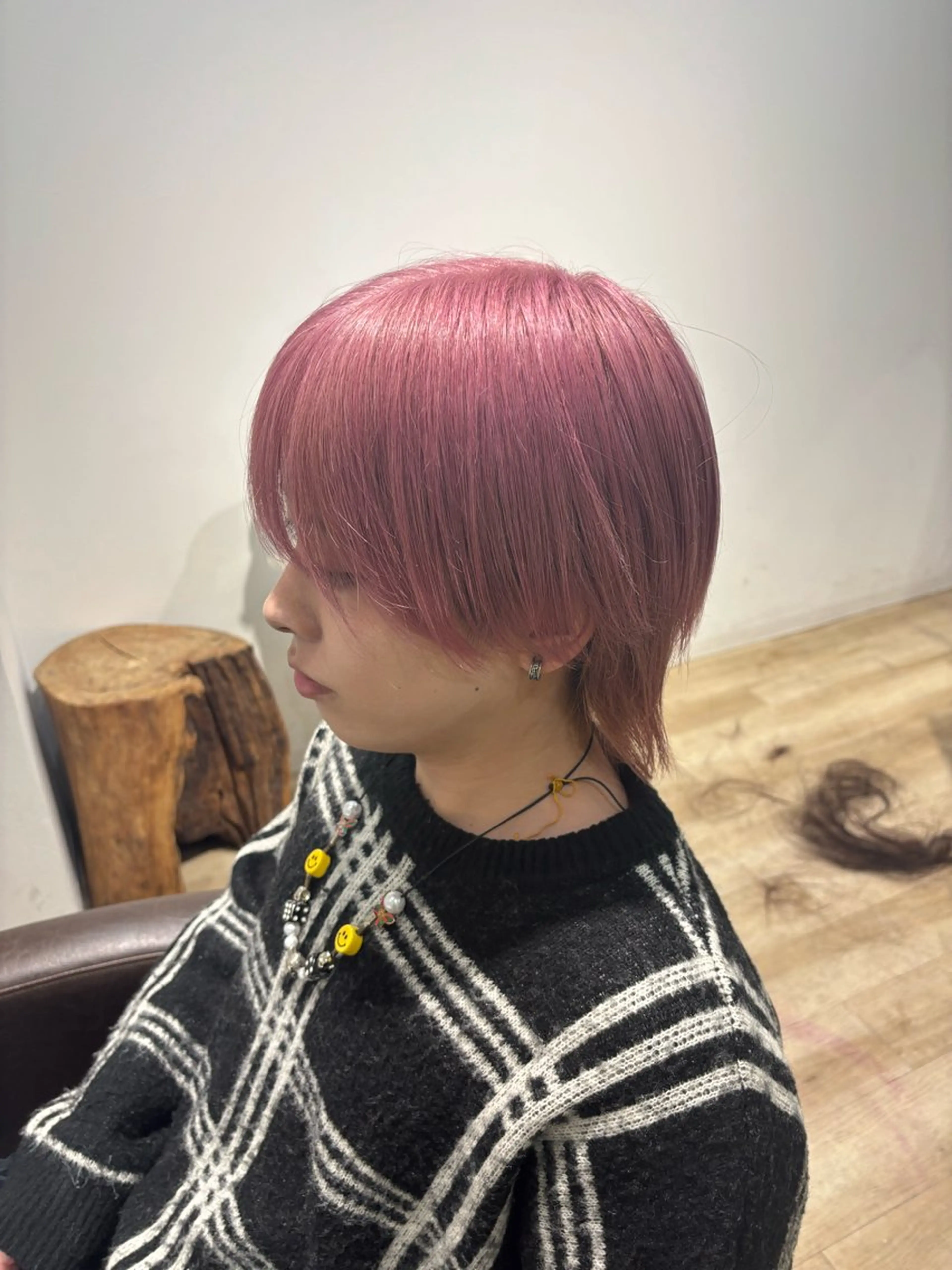 カラー メンズ ヘアカラー トリートメント ヘッドスパ ブリーチ予約率90% 以上✨森山陽向のヘアスタイル