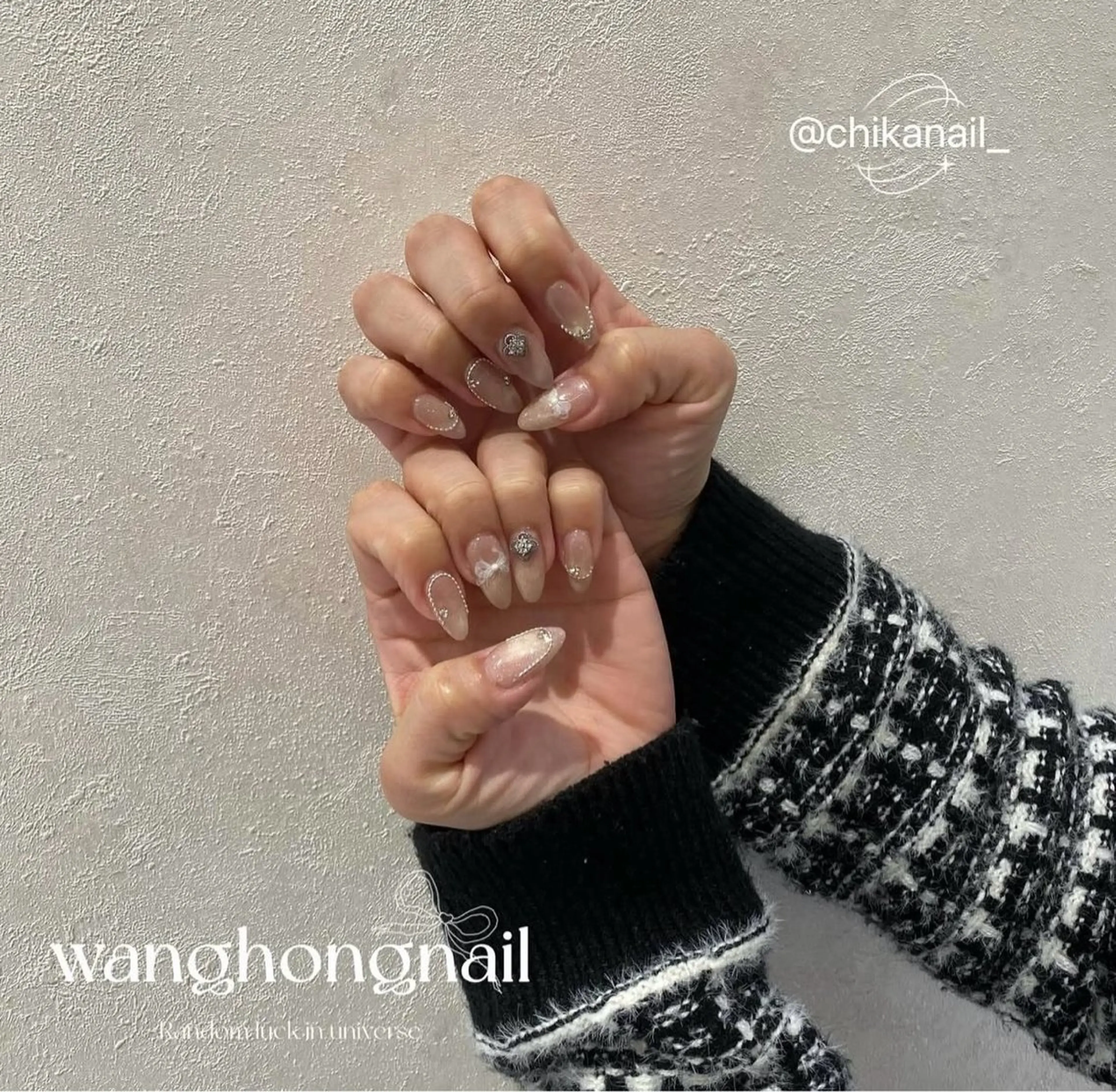 ネイル 𝐸𝐴𝑅𝑇𝐻 𝐶ℎ𝑖𝑘𝑎のネイルデザイン