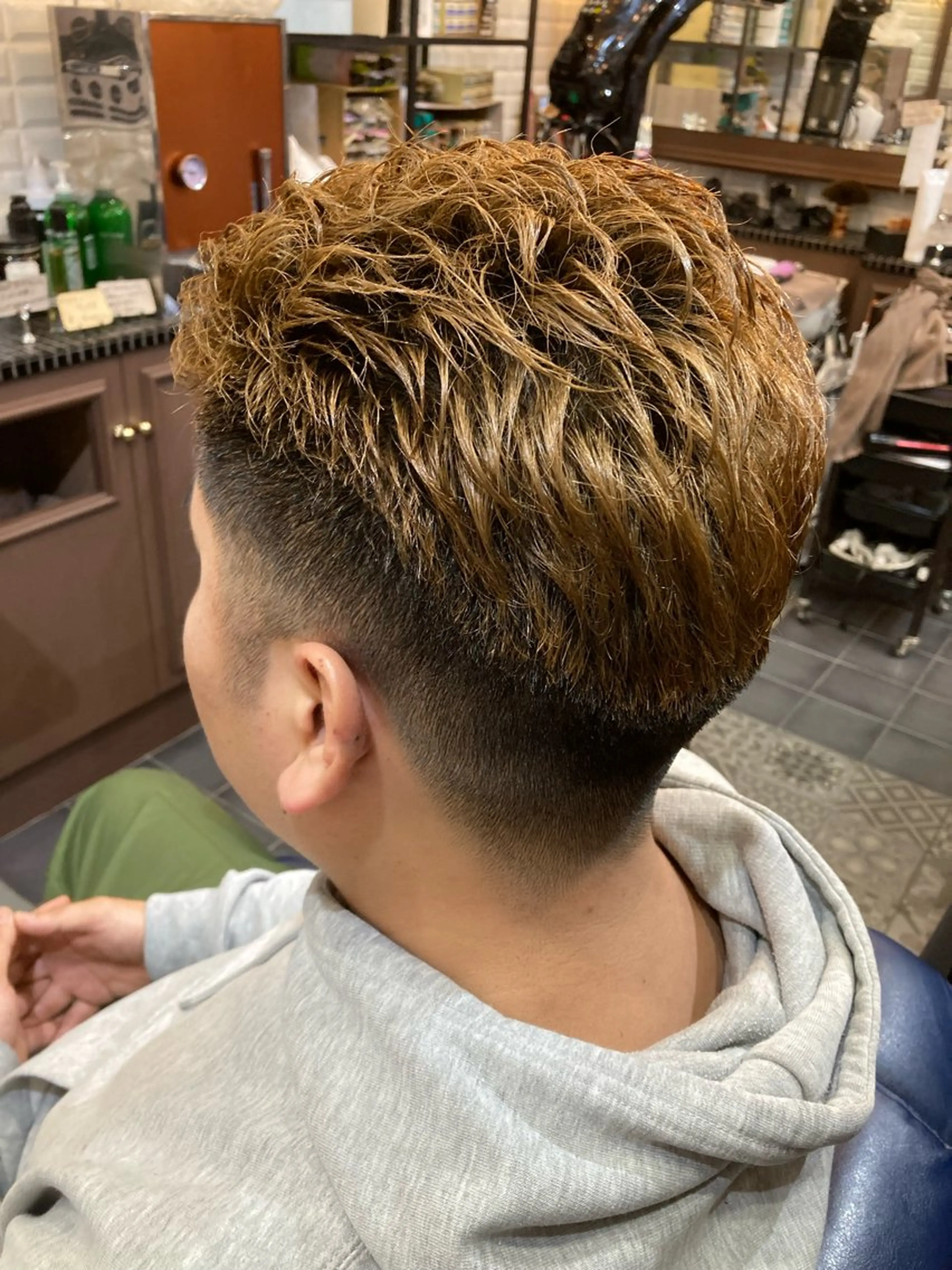 ショート メンズ 刈り上げ カット ルピナス中田店長 山口大地のヘアスタイル