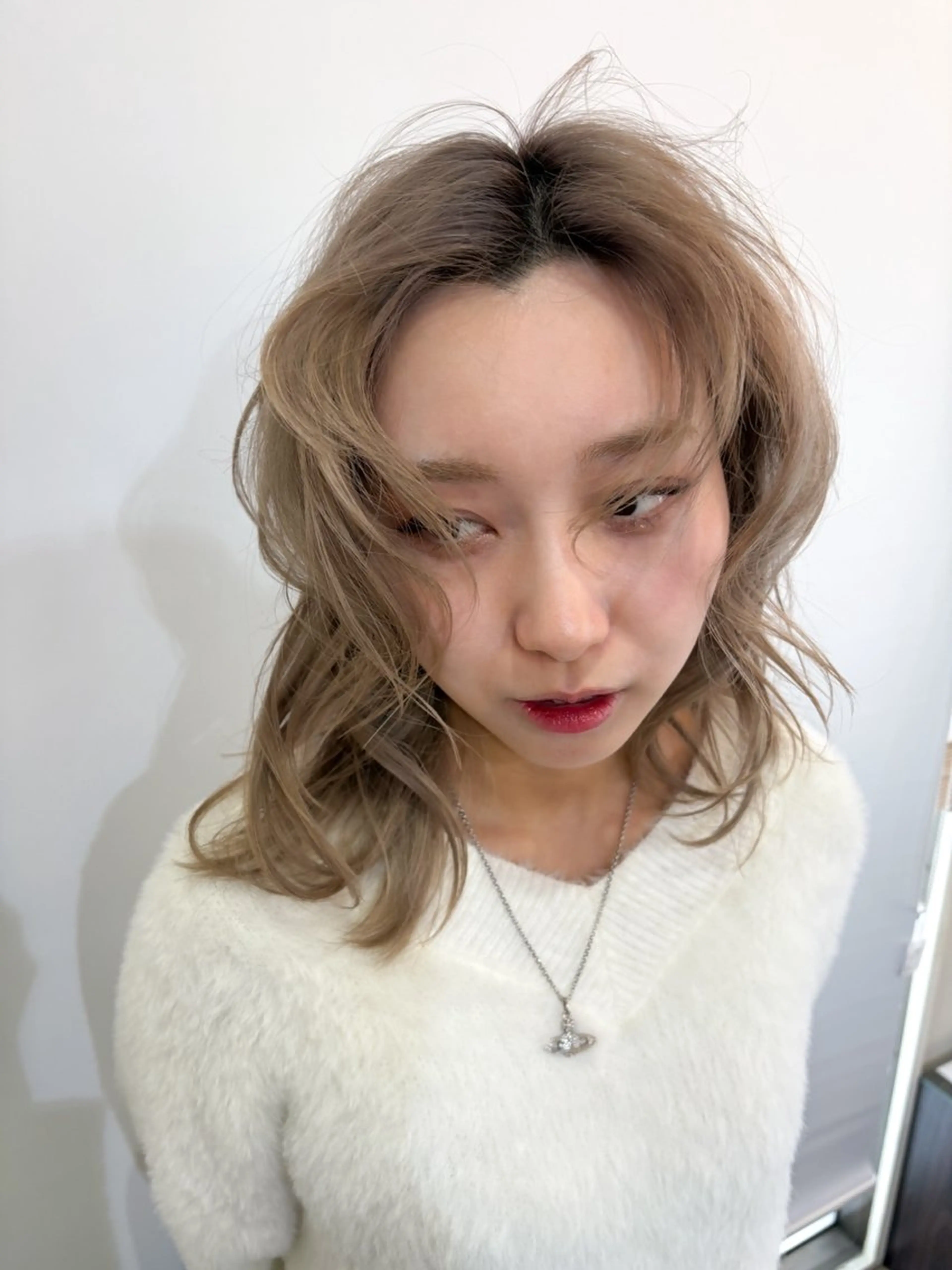 ミディアム カラー Miyamoto Yasuchikaのヘアスタイル