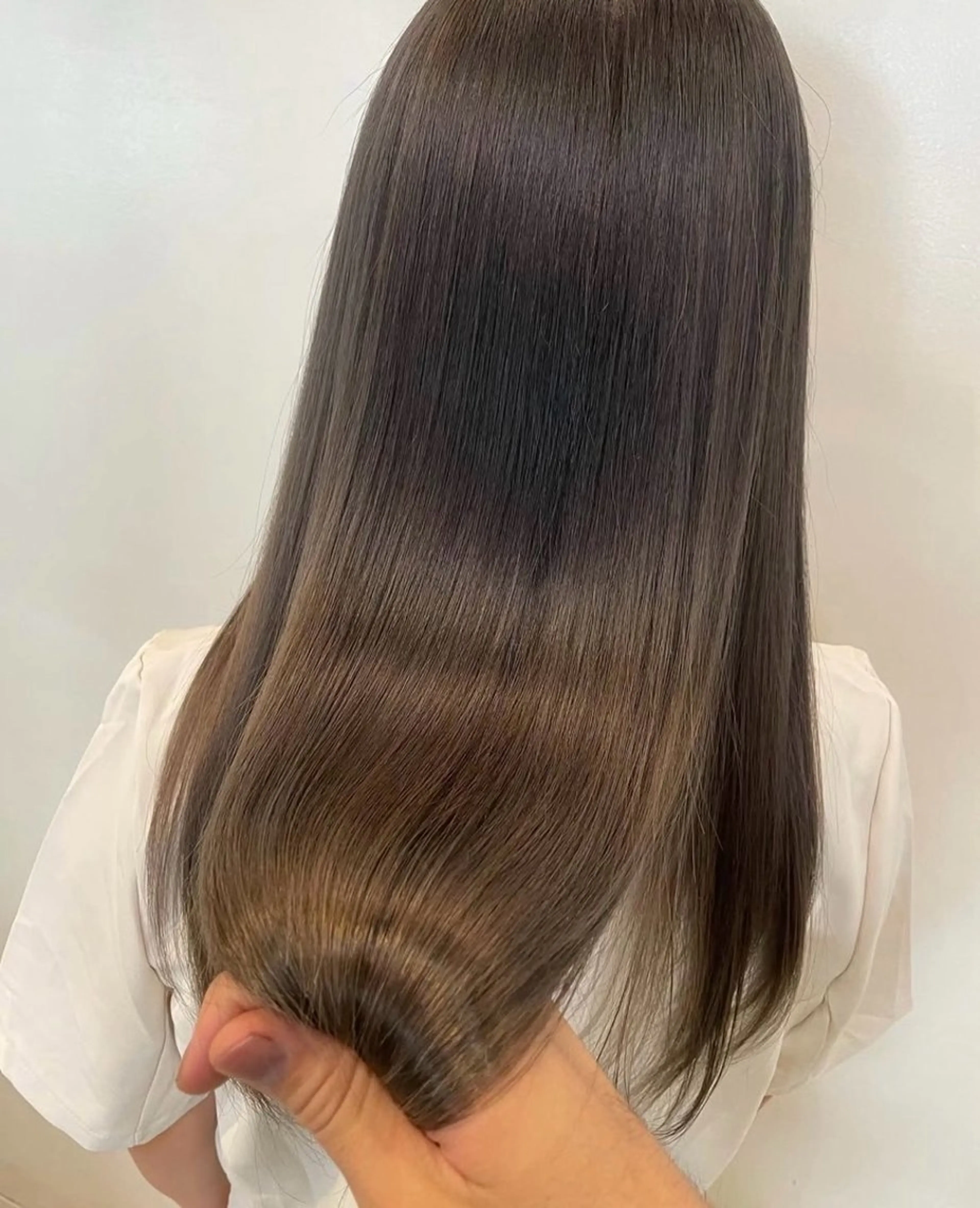 カラーモデル🪽💕（透明感ツヤダメージレスブラウン系カラー）の写真