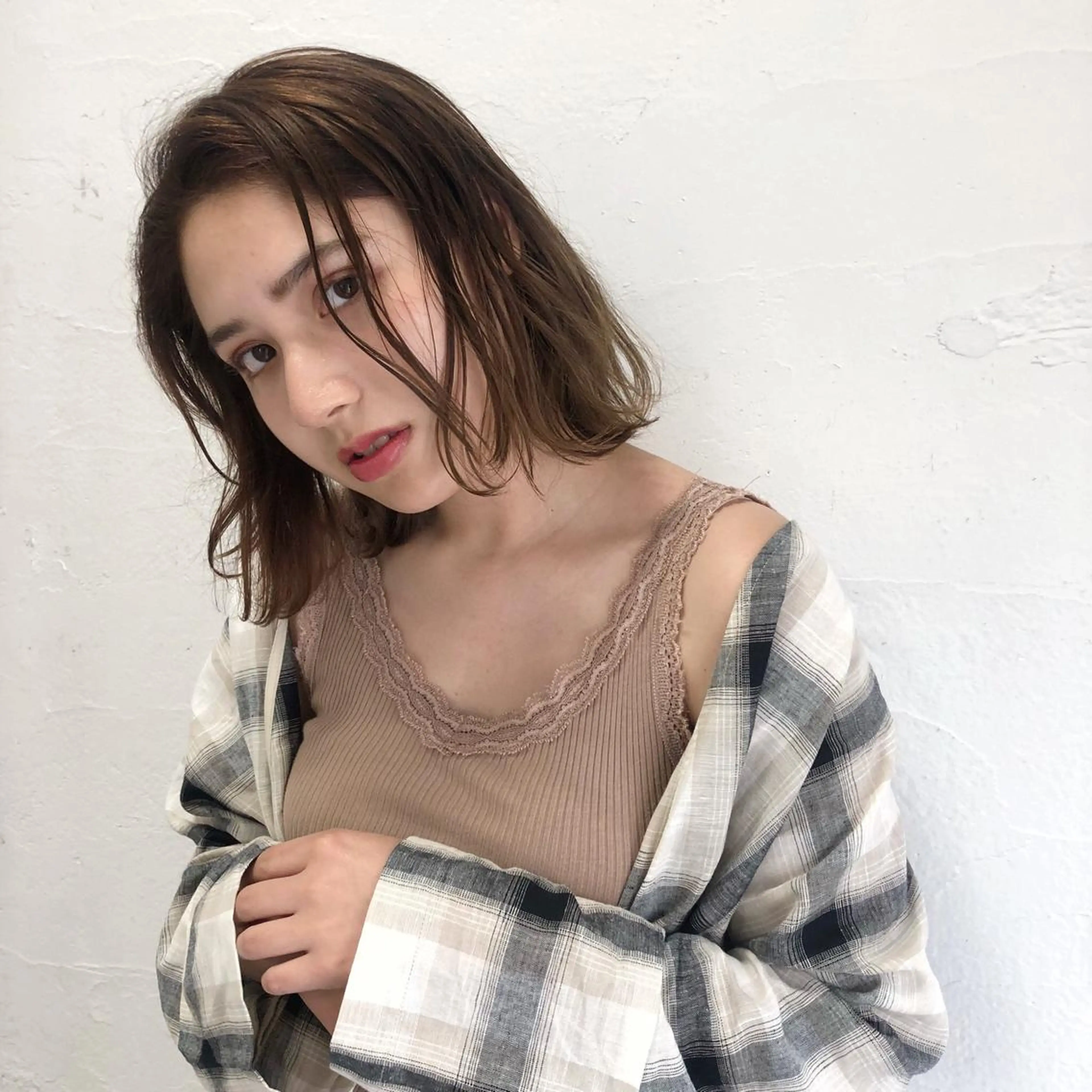 ショート カラー パーマ ヘアアレンジ SALOWIN恵比寿所属・ヘッドスパで脳を 整える✨chacoのヘアスタイル