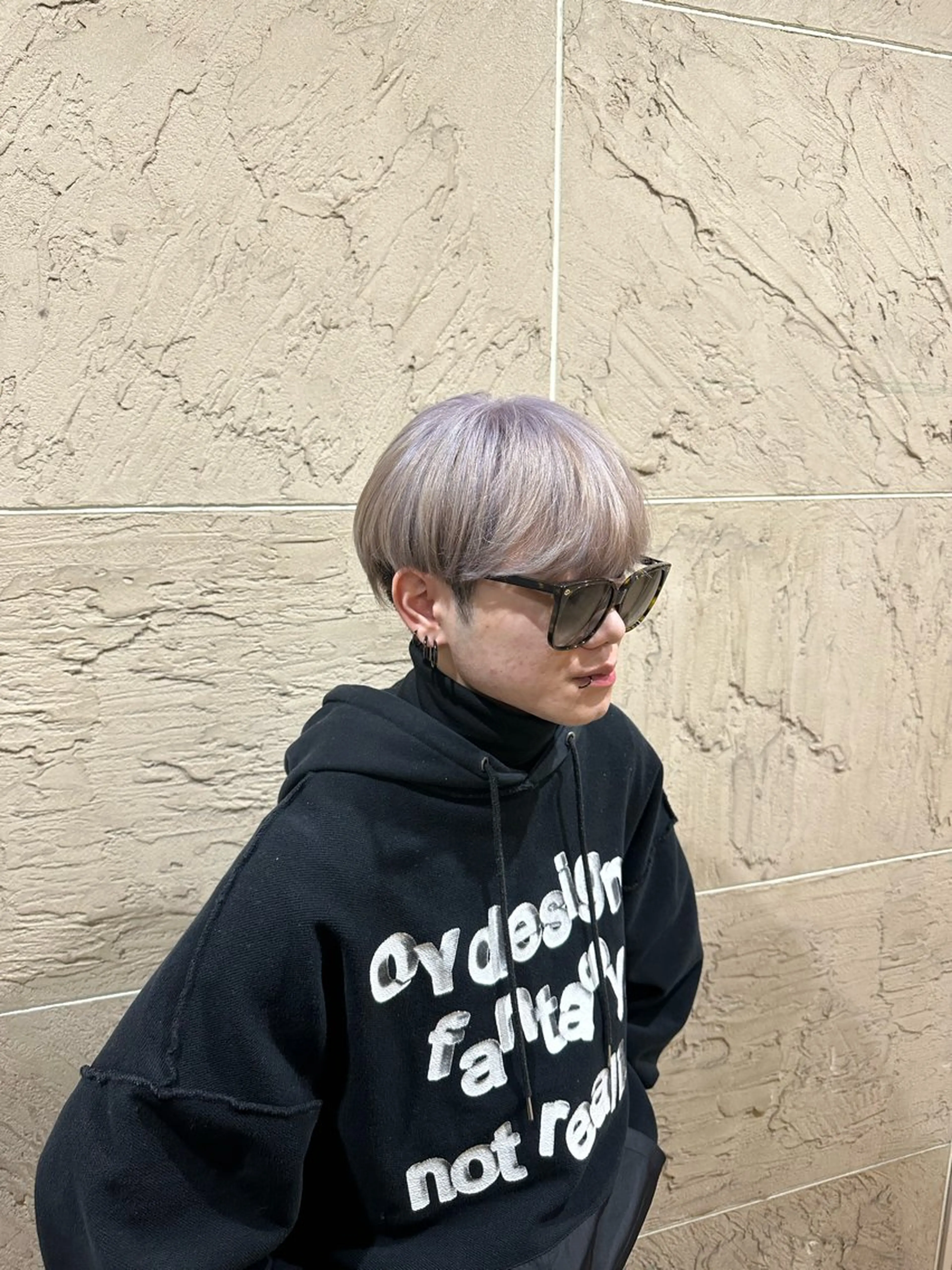 ショート メンズ メンズブリーチ 溜 一太のヘアスタイル