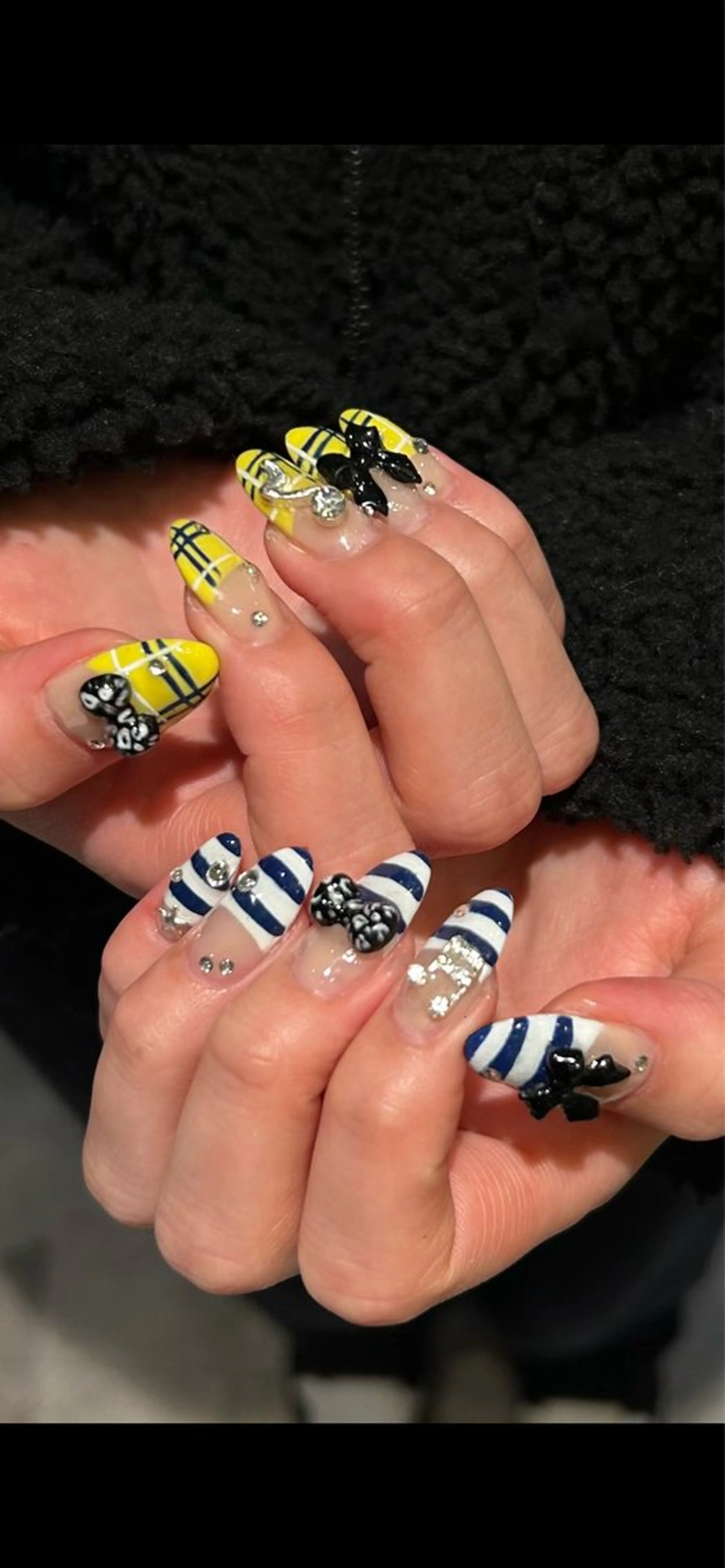 【限定価格】オフあり長さ出しネイル🦋ジェル長さ出しの写真