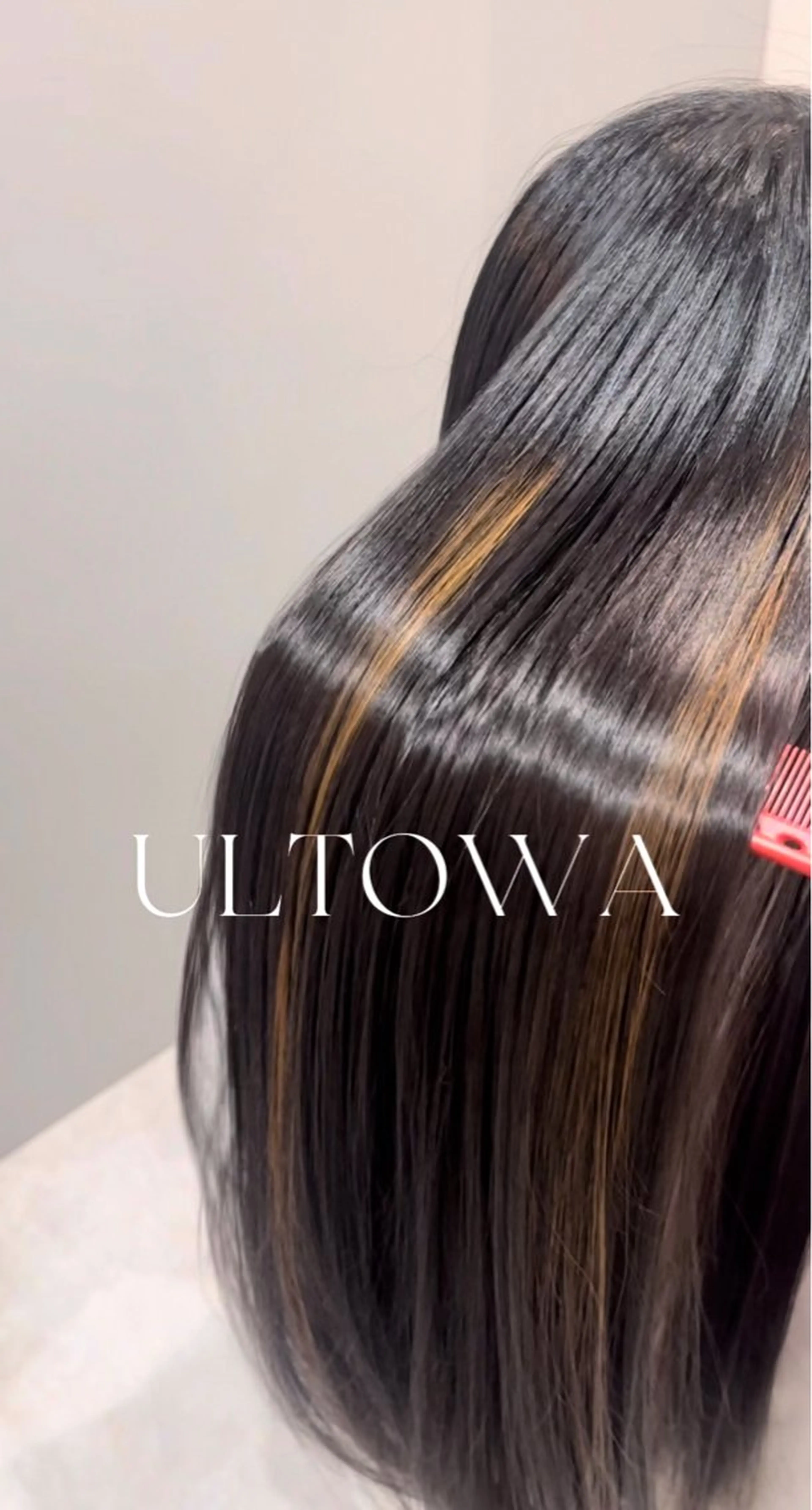 ミディアム 髪質改善 トリートメント ノンダメージサロン まつうらるなのヘアスタイル