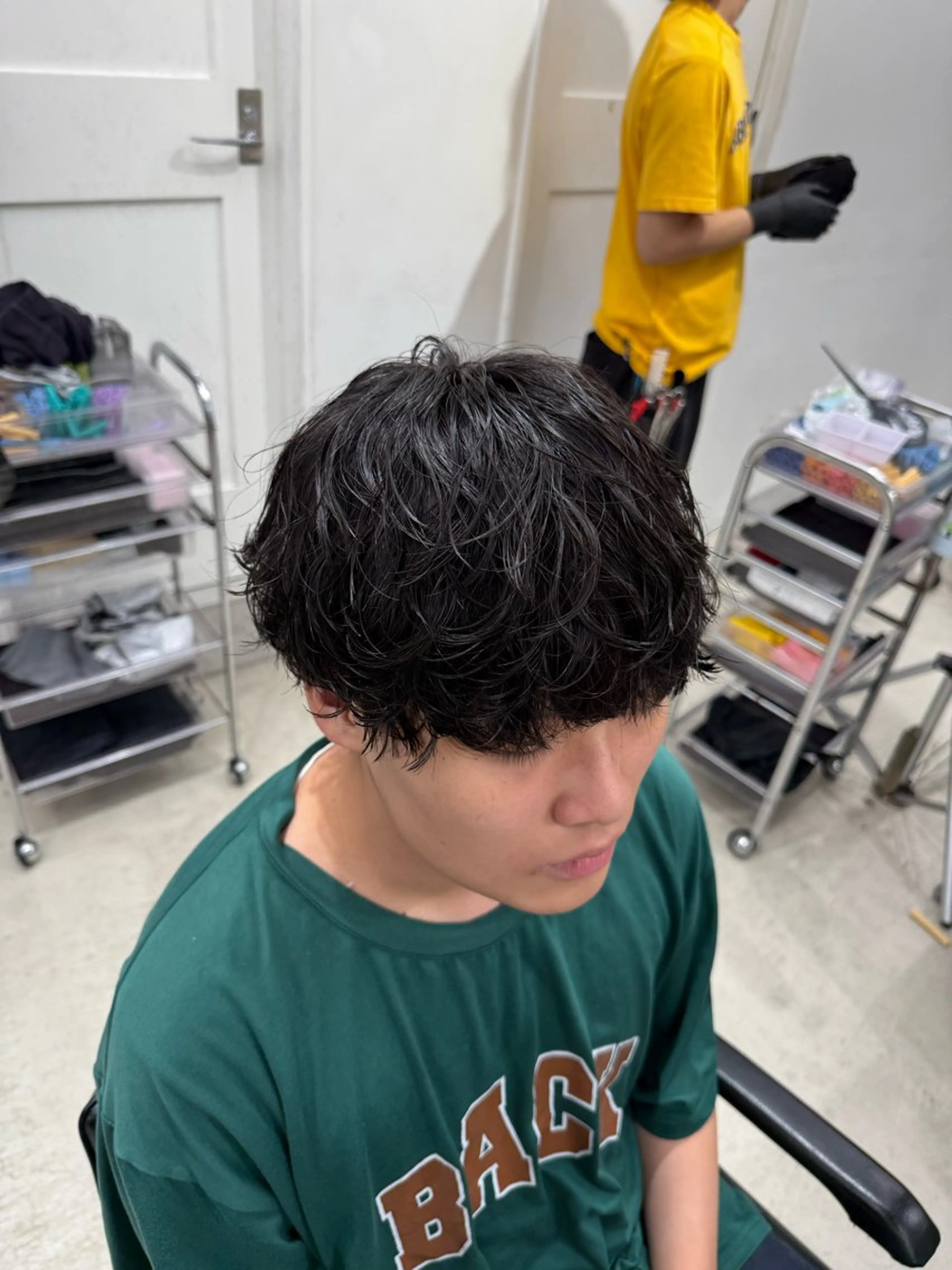 パーマ メンズ 深谷 侑亮のヘアスタイル