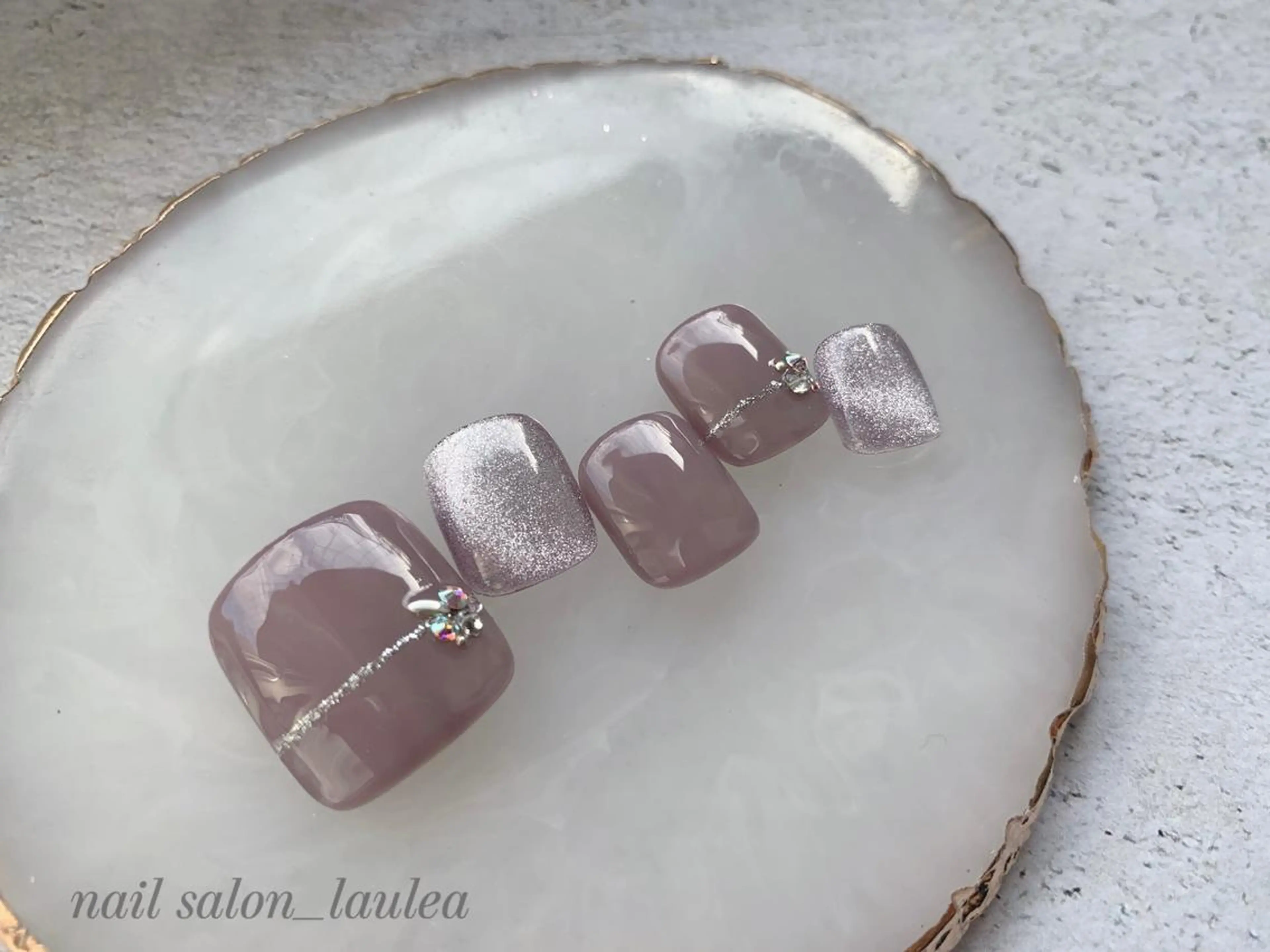 ネイル フットネイル nail salon Lauleaのネイルデザイン